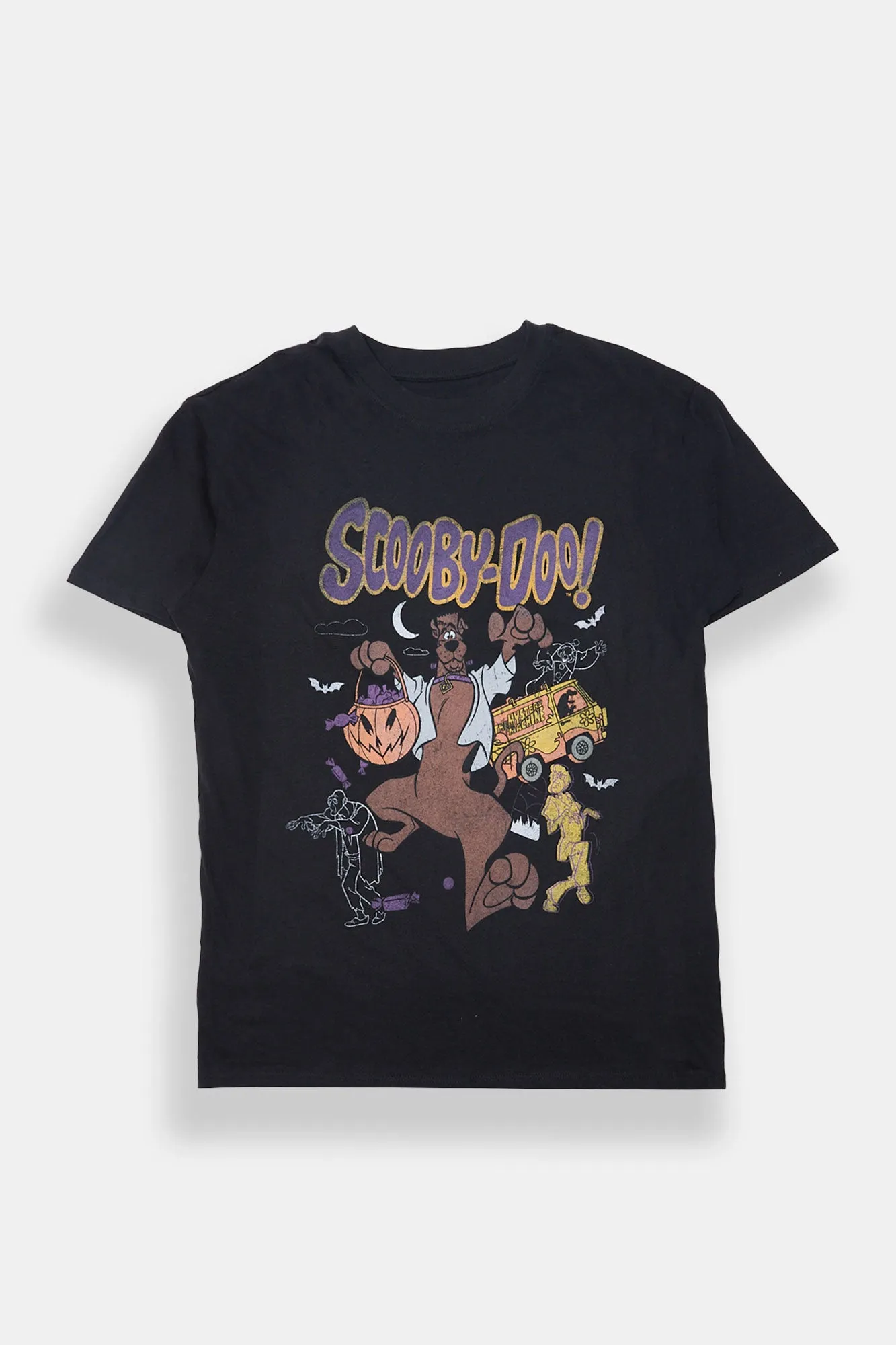 Scooby-Doo Halloween Graphic Boyfriend Tee sold by Bluenotes