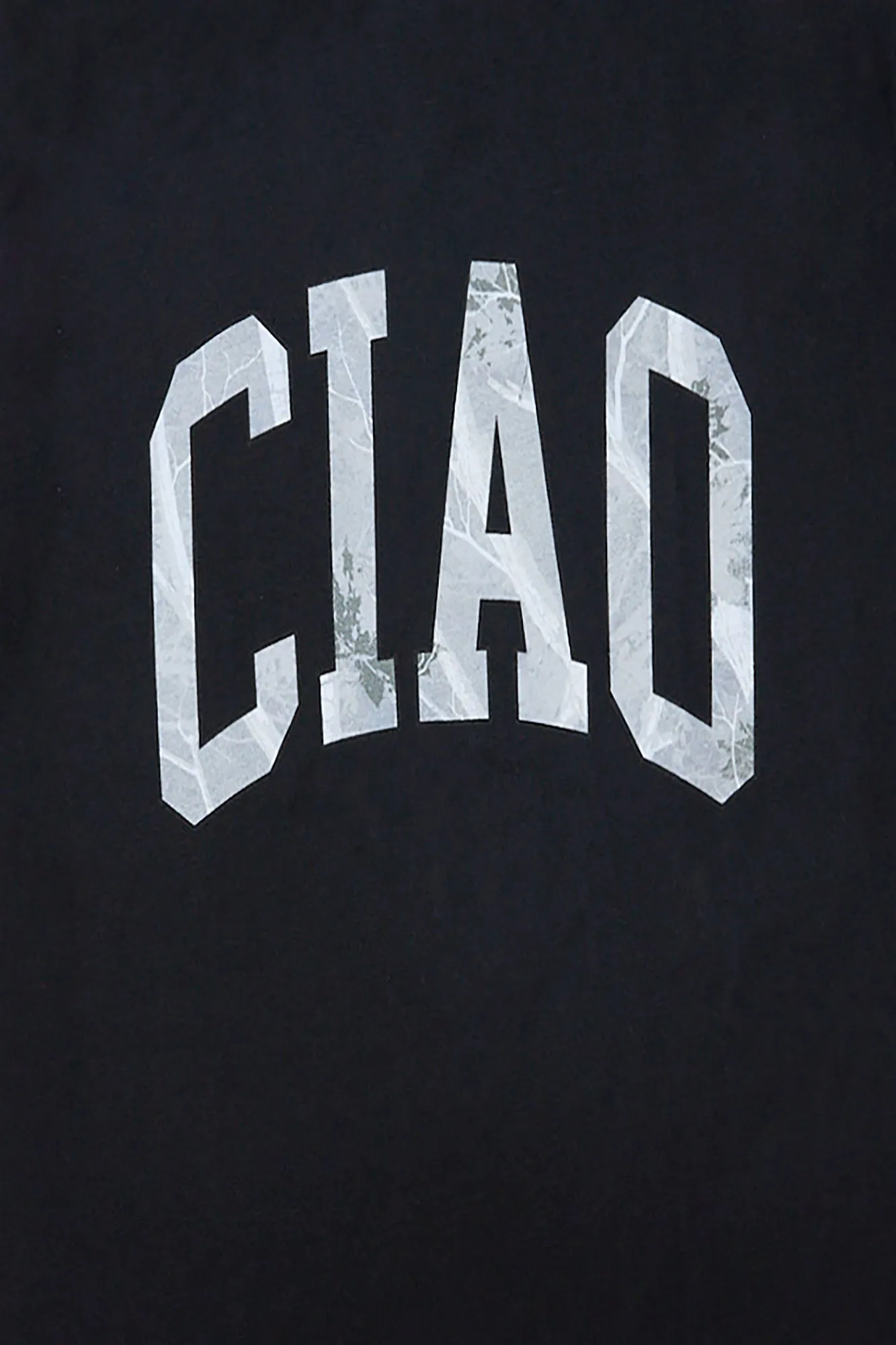 Ciao Tree Camouflage Graphic Boyfriend Tee sold by Bluenotes product image thumbnail 2