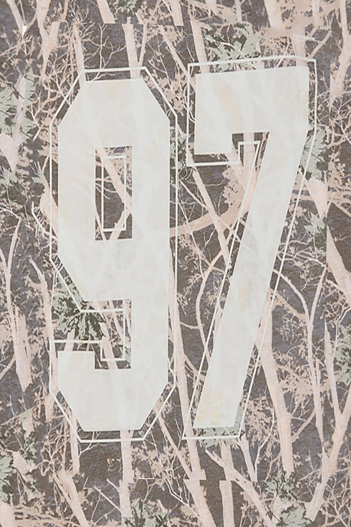 97 Tree Camouflage Graphic Boyfriend Tee sold by Bluenotes product image thumbnail 2