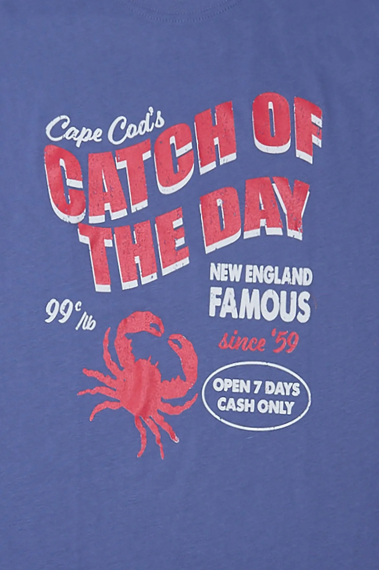 Catch Of The Day Graphic Boyfriend Tee sold by Bluenotes product image thumbnail 2