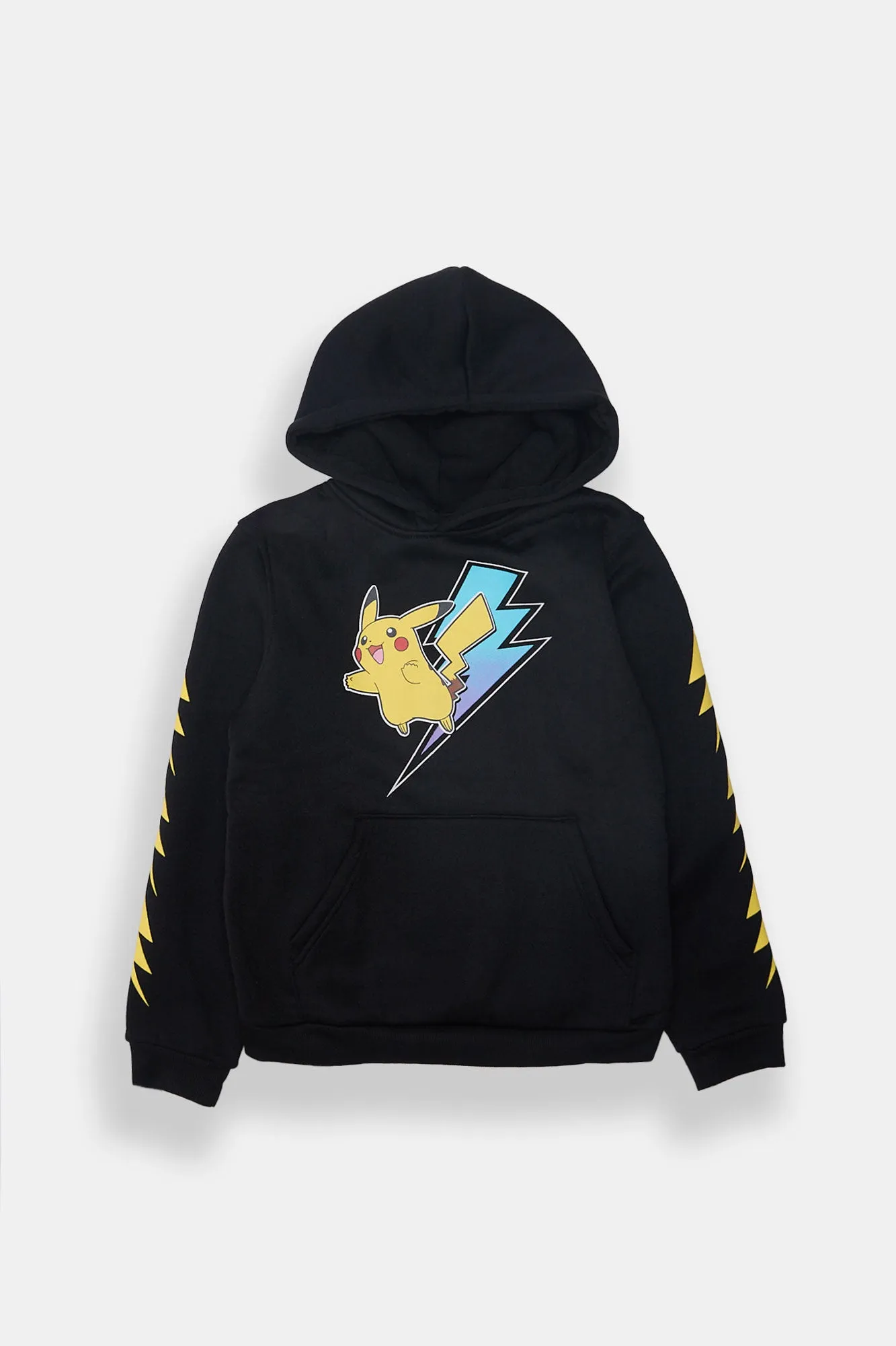 Boys' Pokémon Pikachu Thunderbolt Hoodie sold by Bluenotes product image thumbnail 2