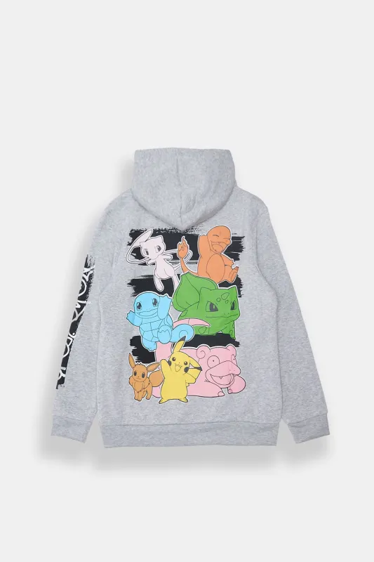 Boys' Pokémon Pikachu And Friends Graffiti Hoodie sold by Bluenotes