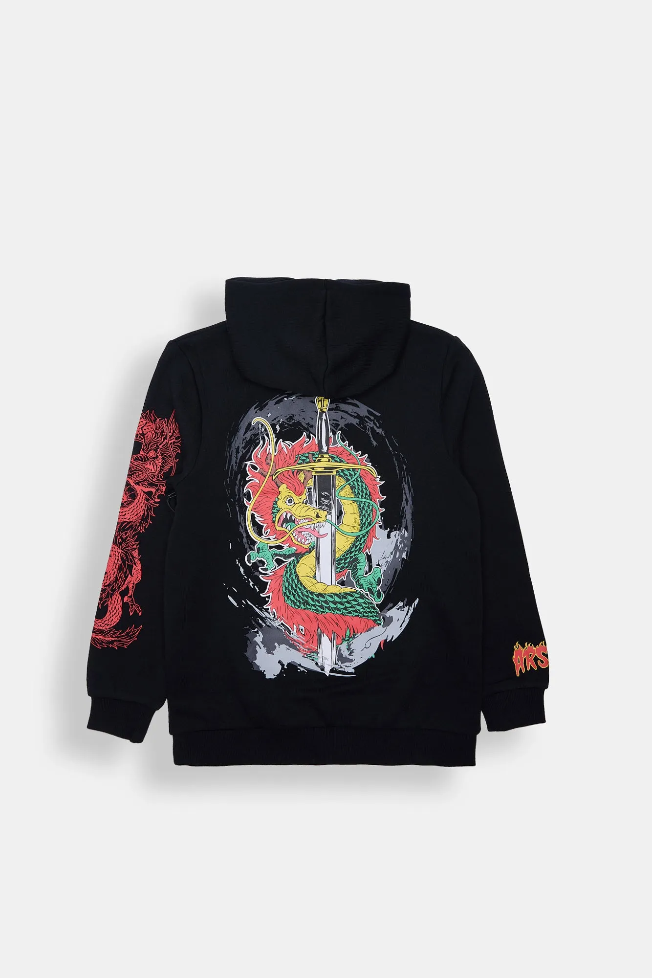 Boys' Arsenic Dragon & Sword Hoodie sold by Bluenotes product image thumbnail 3