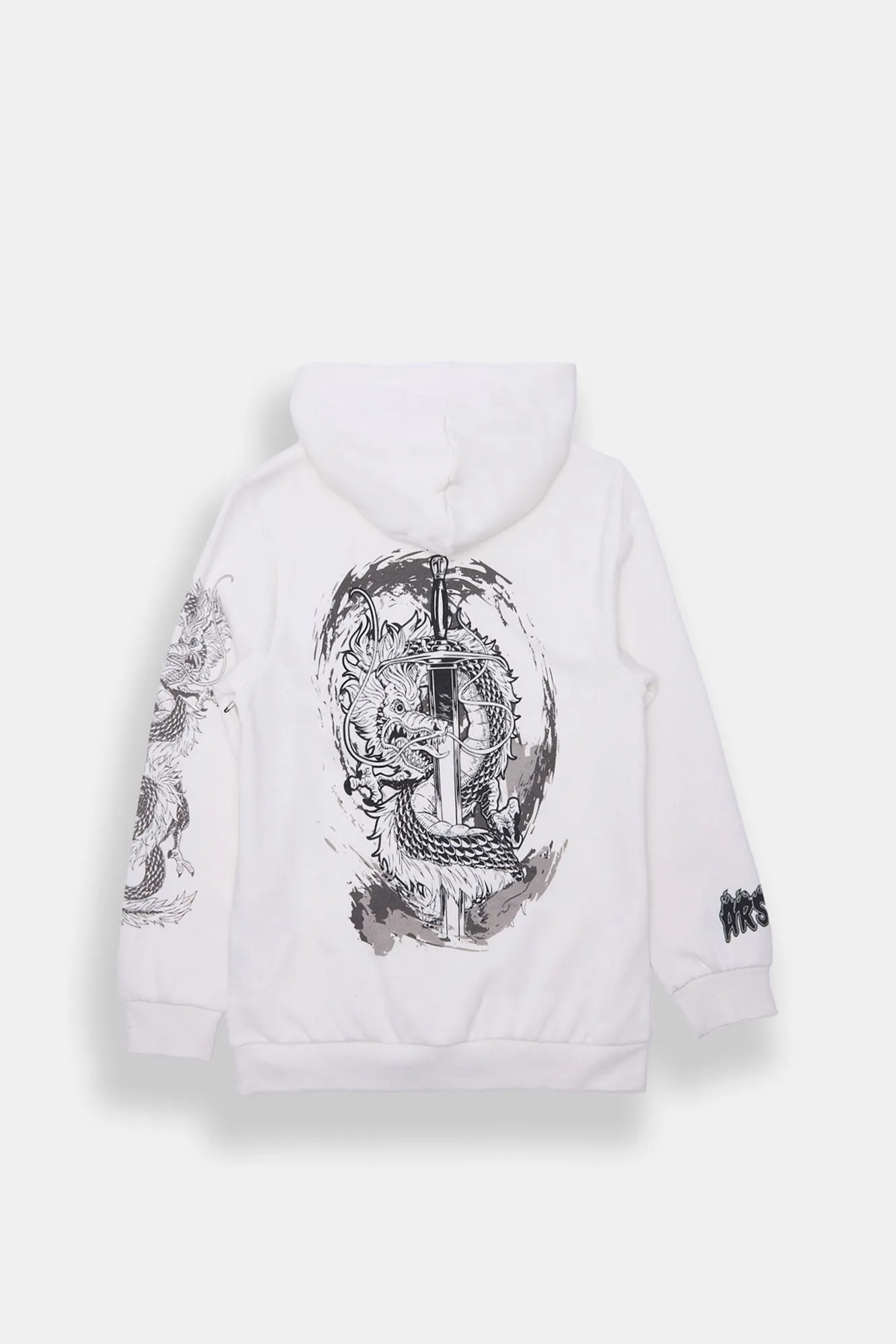 Boys' Arsenic Dragon & Sword Hoodie sold by Bluenotes product image thumbnail 5