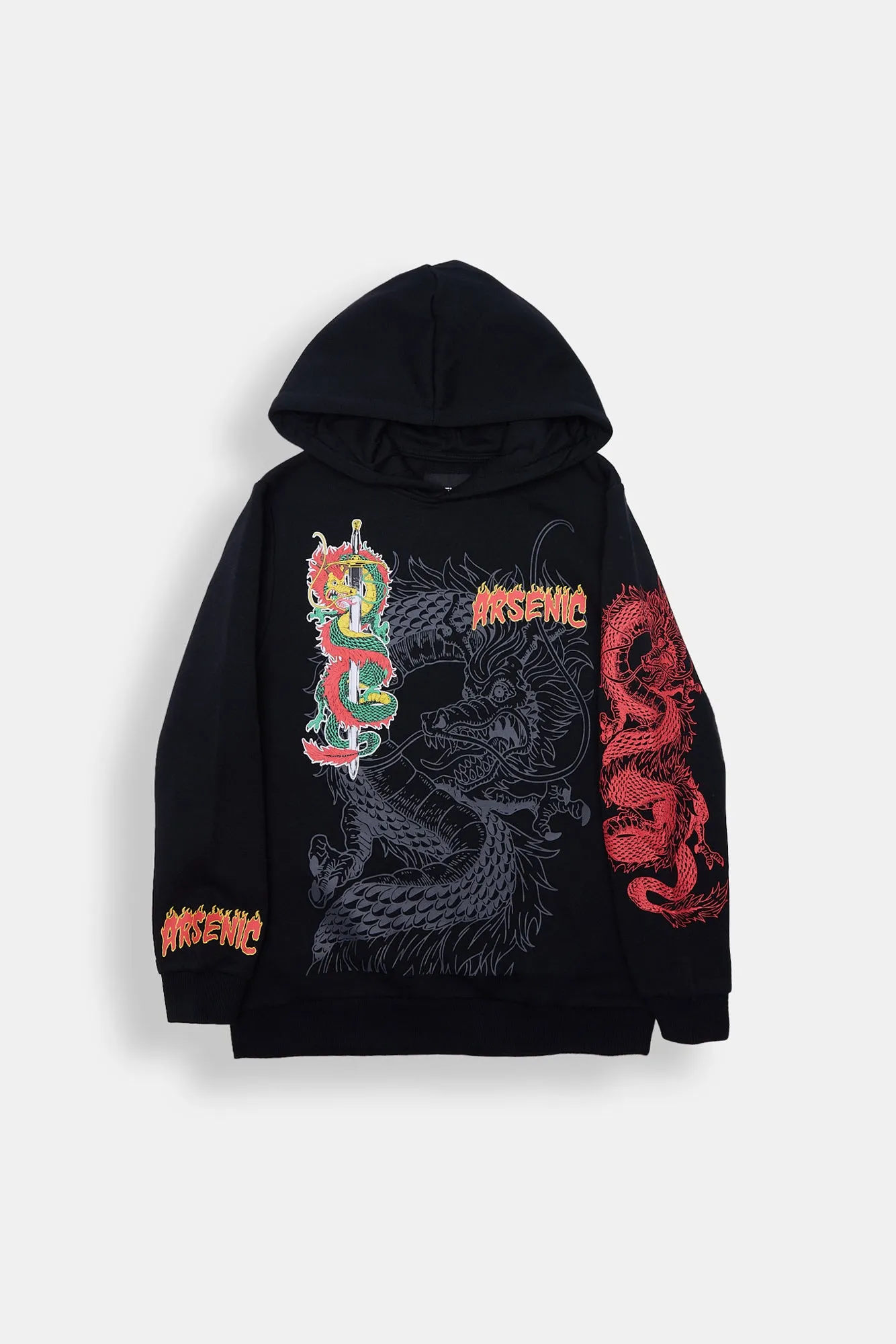 Boys' Arsenic Dragon & Sword Hoodie sold by Bluenotes product image thumbnail 2