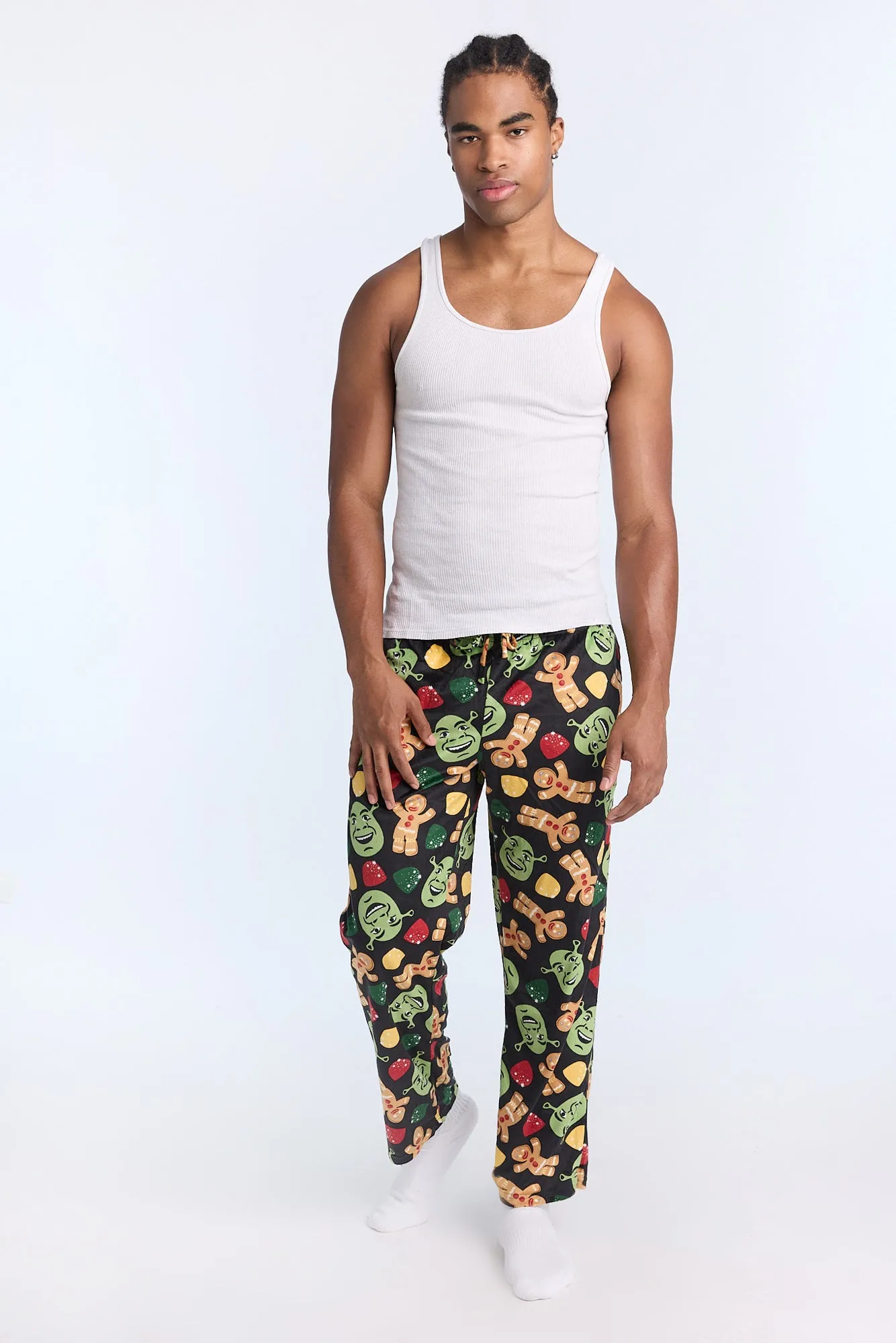 Shrek Holiday Pajama Pants sold by Bluenotes product image thumbnail 4