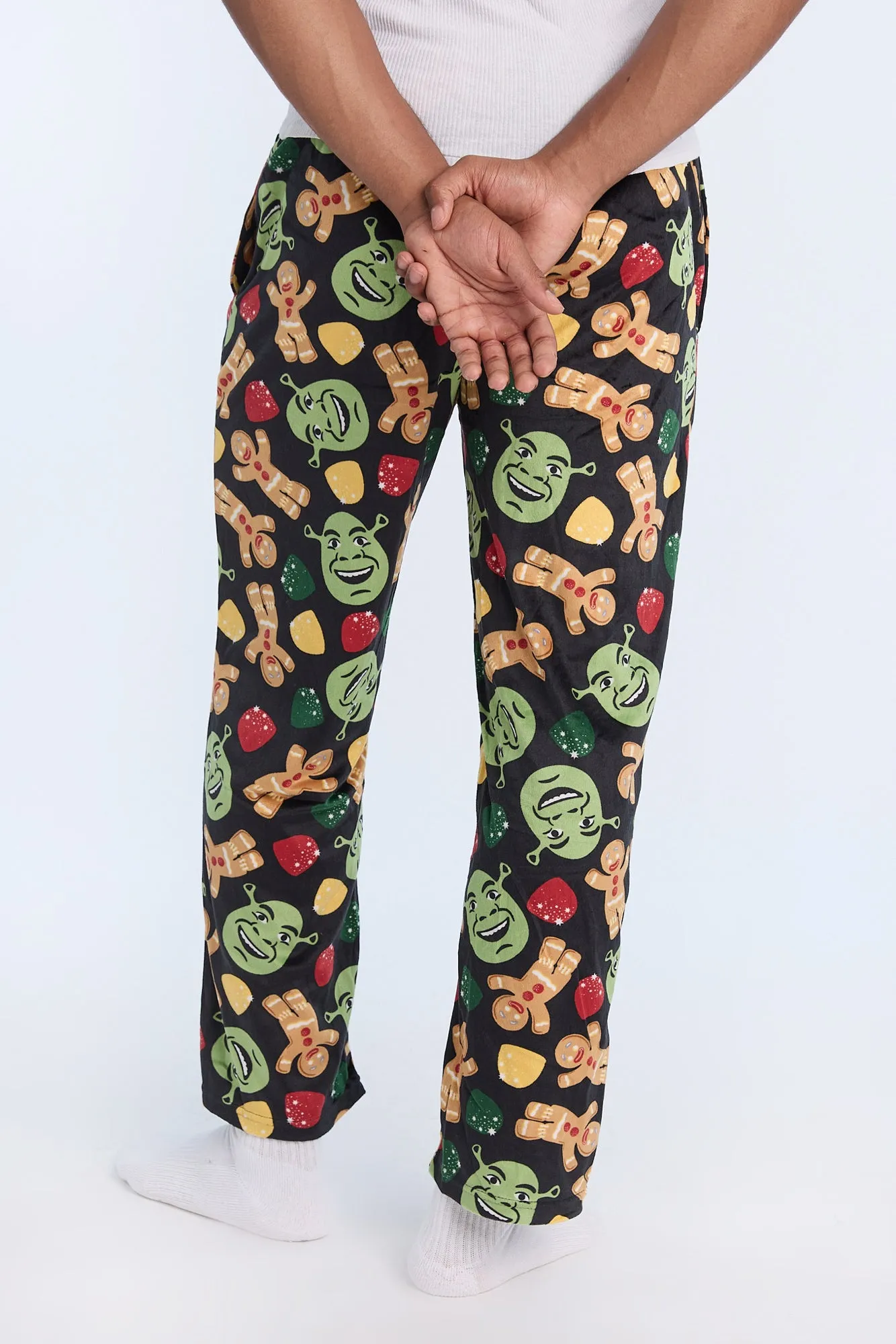 Shrek Holiday Pajama Pants sold by Bluenotes product image thumbnail 3