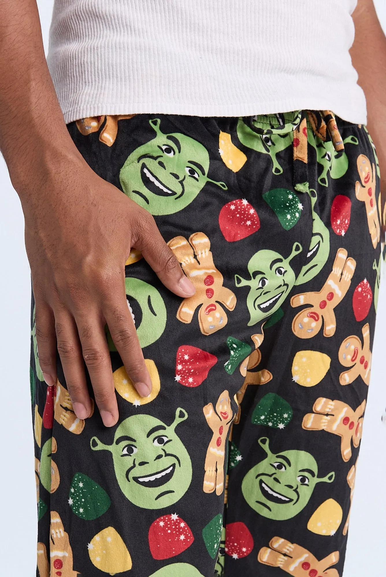 Shrek Holiday Pajama Pants sold by Bluenotes product image thumbnail 2