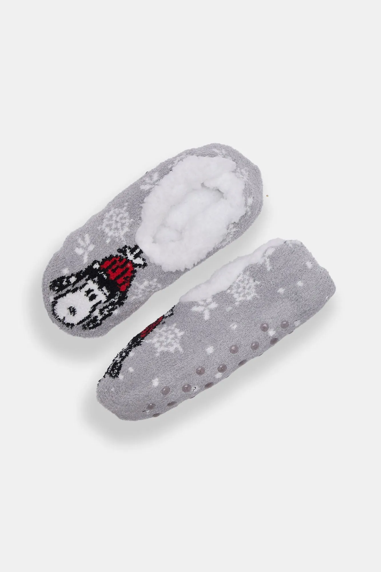 Peanuts Snoopy Printed Slipper Socks sold by Bluenotes