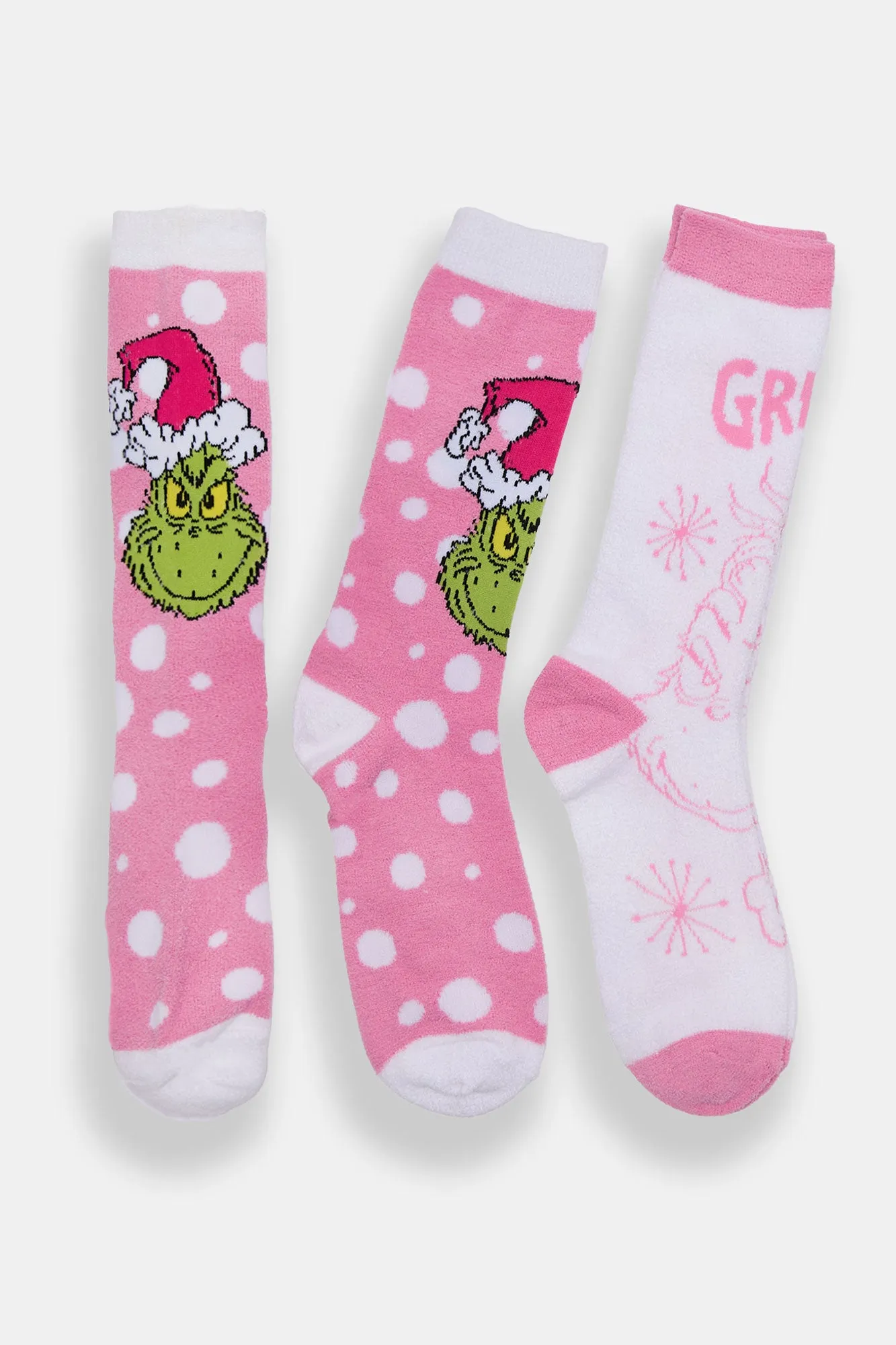 The Grinch Printed Cozy Ankle Socks 2-Pack sold by Bluenotes