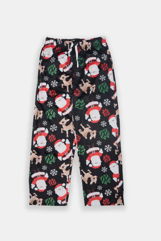 Boys' Rudolph Plush Pajama Pants sold by Bluenotes