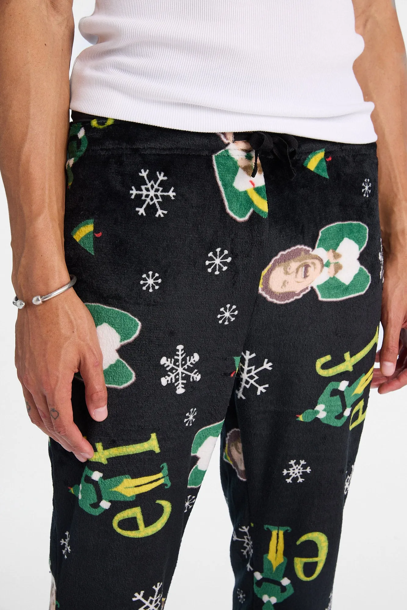 Elf Plush Pajama Pants sold by Bluenotes product image thumbnail 2