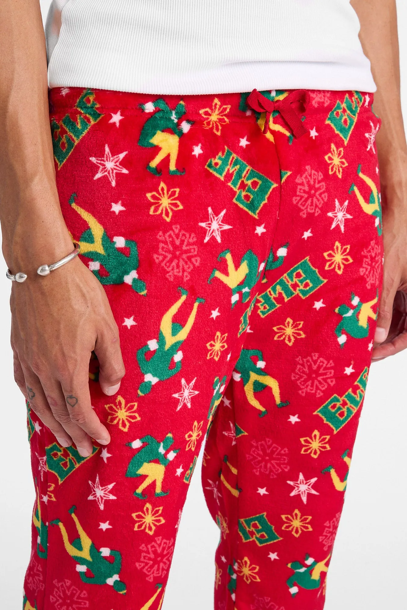 Elf Plush Pajama Pants sold by Bluenotes product image thumbnail 2