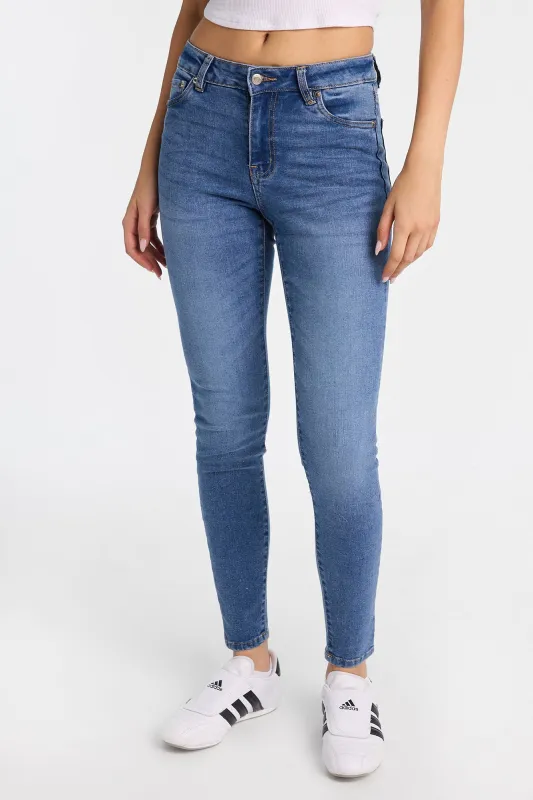 AERO High Rise Curvy Jegging sold by Bluenotes