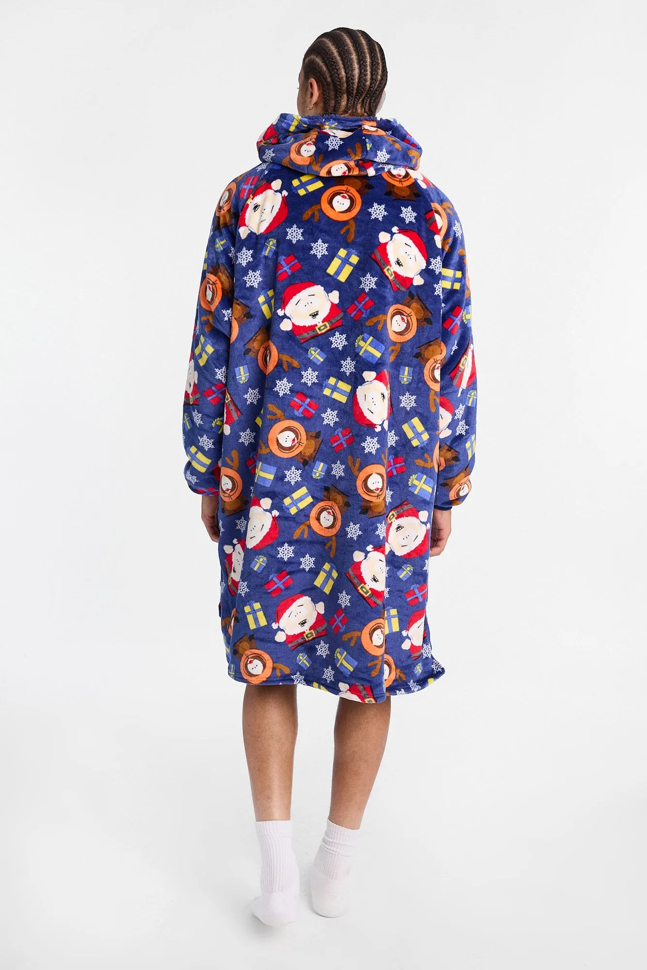 South Park Holiday Printed Oversized Blanket Hoodie sold by Bluenotes product image thumbnail 3