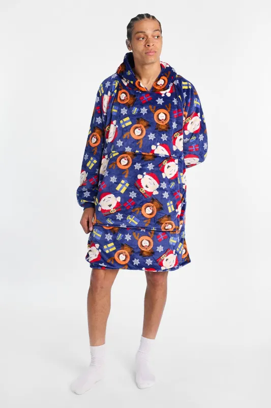 South Park Holiday Printed Oversized Blanket Hoodie sold by Bluenotes