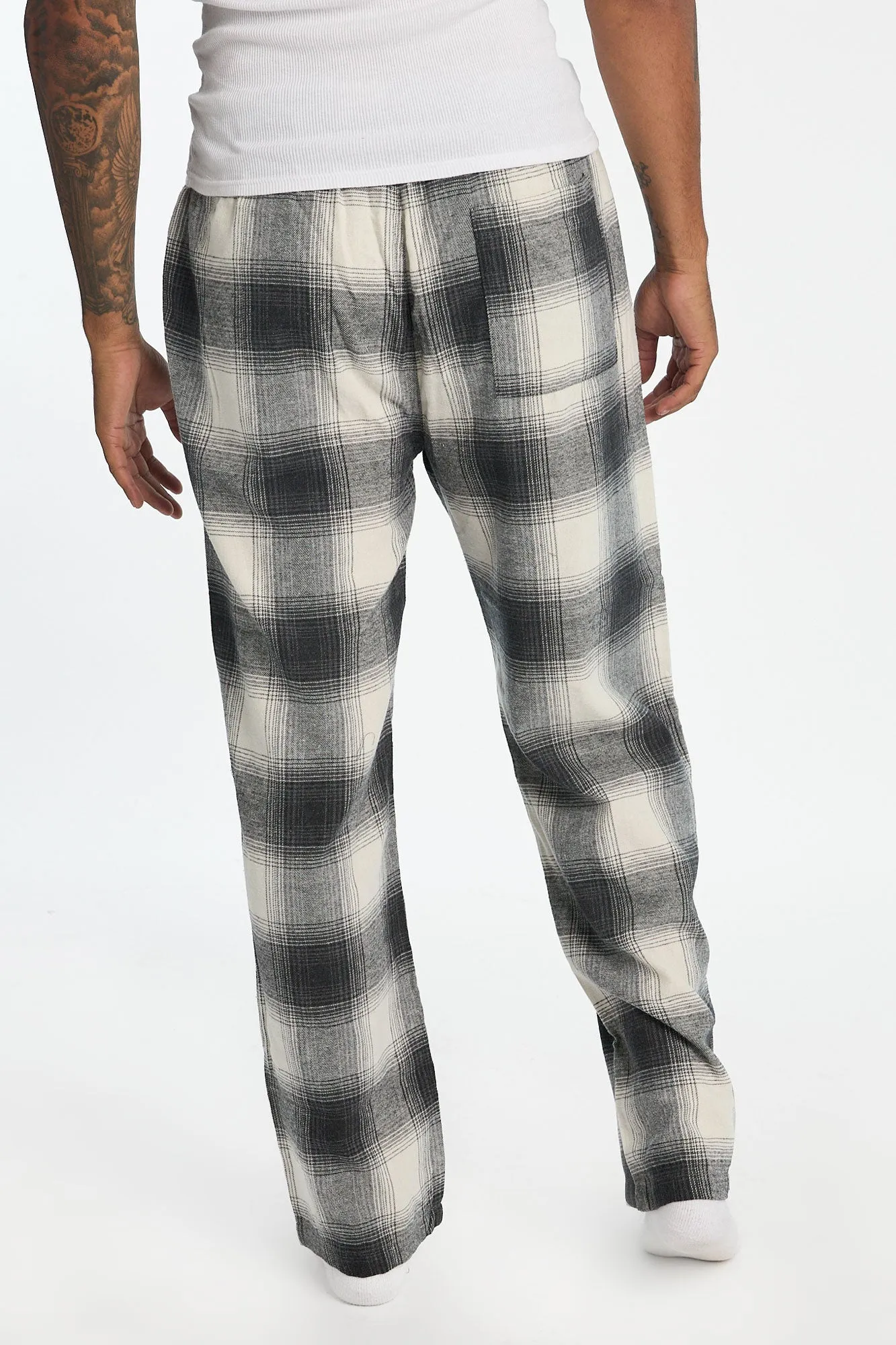 Check Plaid Classic Pajama Pants sold by Bluenotes product image thumbnail 3