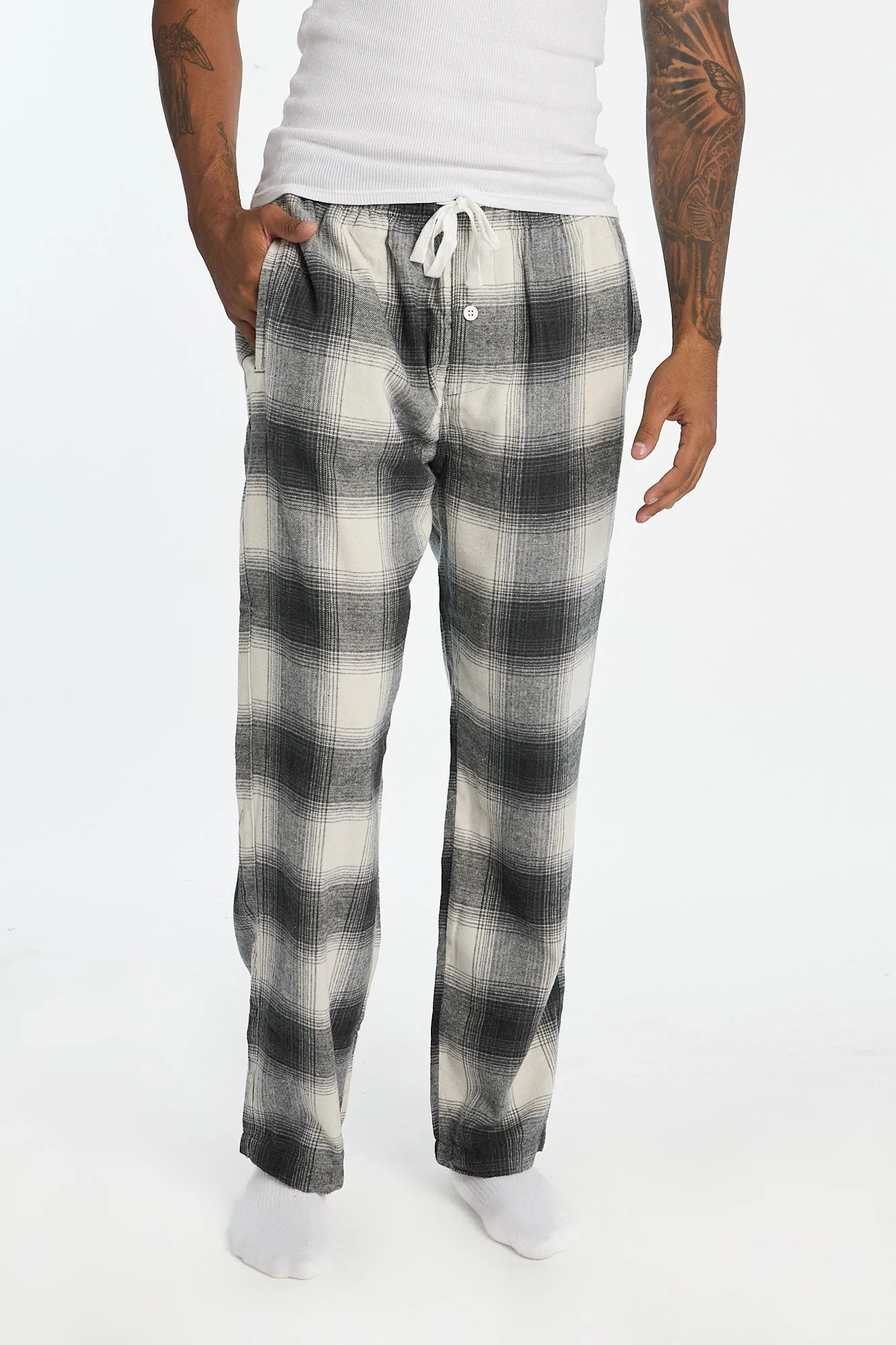 Check Plaid Classic Pajama Pants sold by Bluenotes