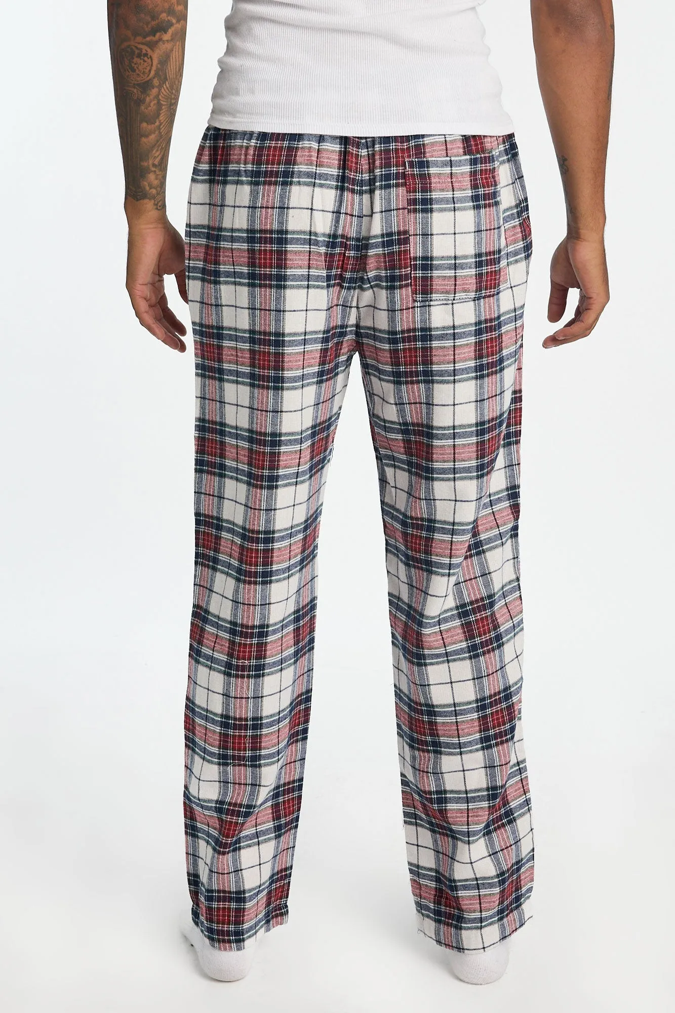 Check Plaid Classic Pajama Pants sold by Bluenotes product image thumbnail 3