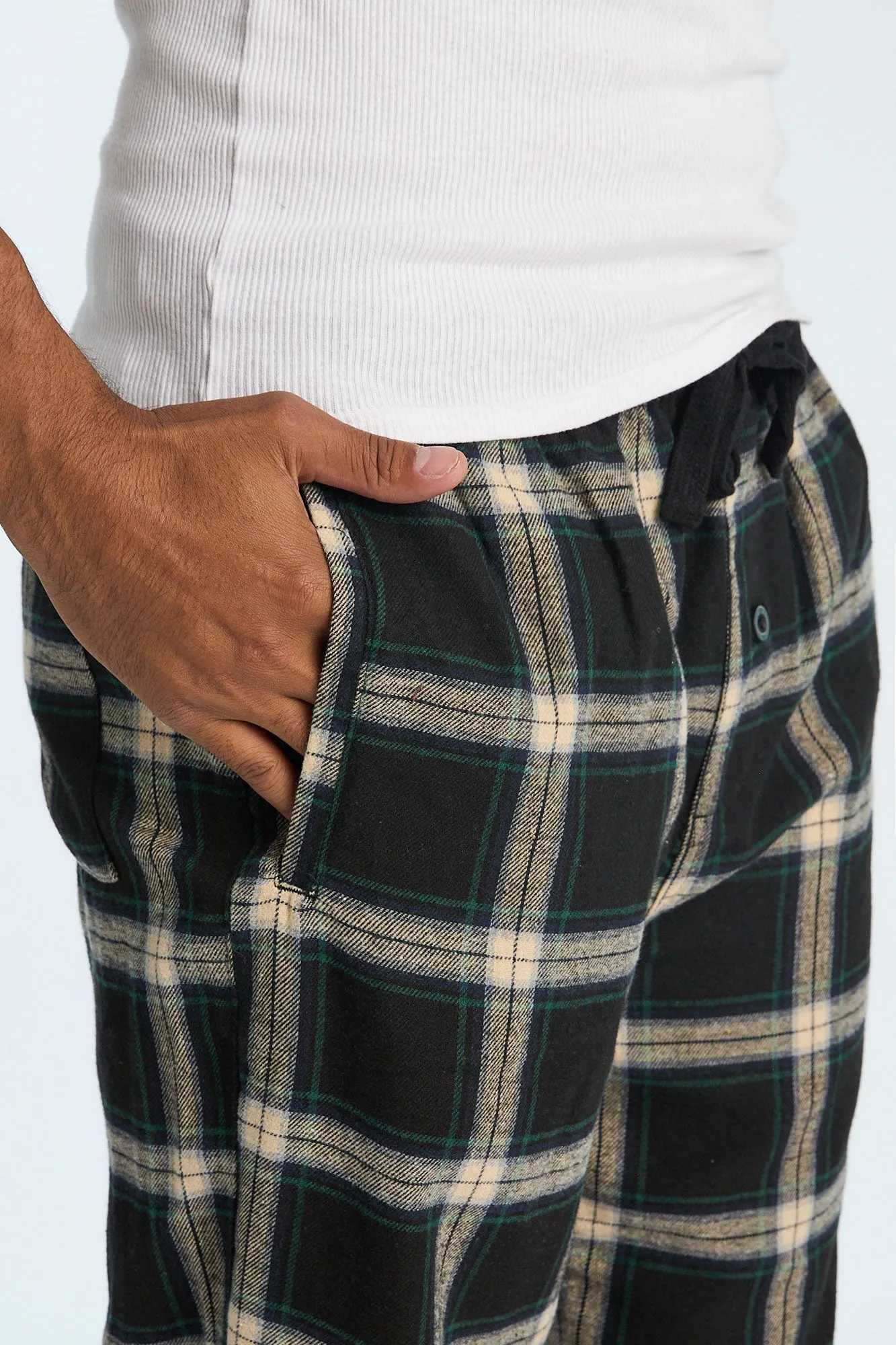 Check Plaid Classic Pajama Pants sold by Bluenotes product image thumbnail 2
