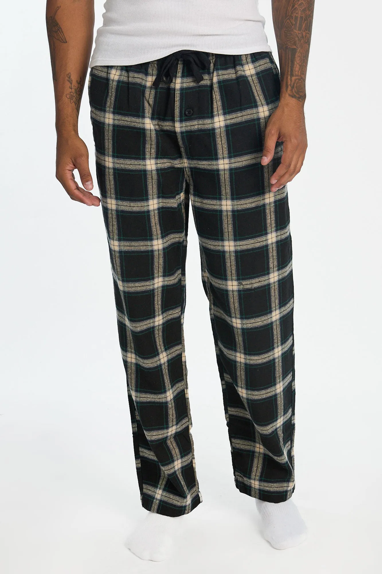 Check Plaid Classic Pajama Pants sold by Bluenotes