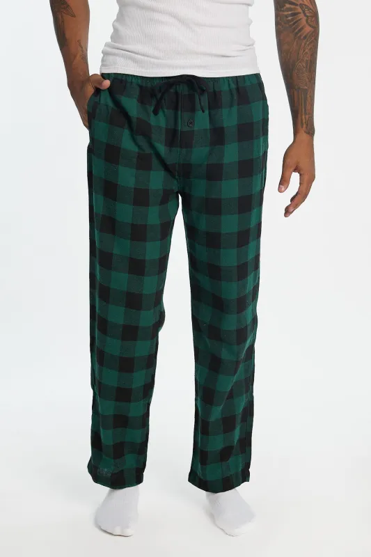 Check Plaid Classic Pajama Pants made by Bluenotes