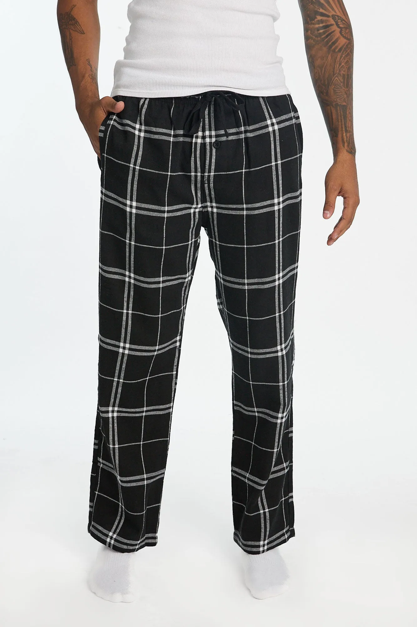 Check Plaid Classic Pajama Pants sold by Bluenotes
