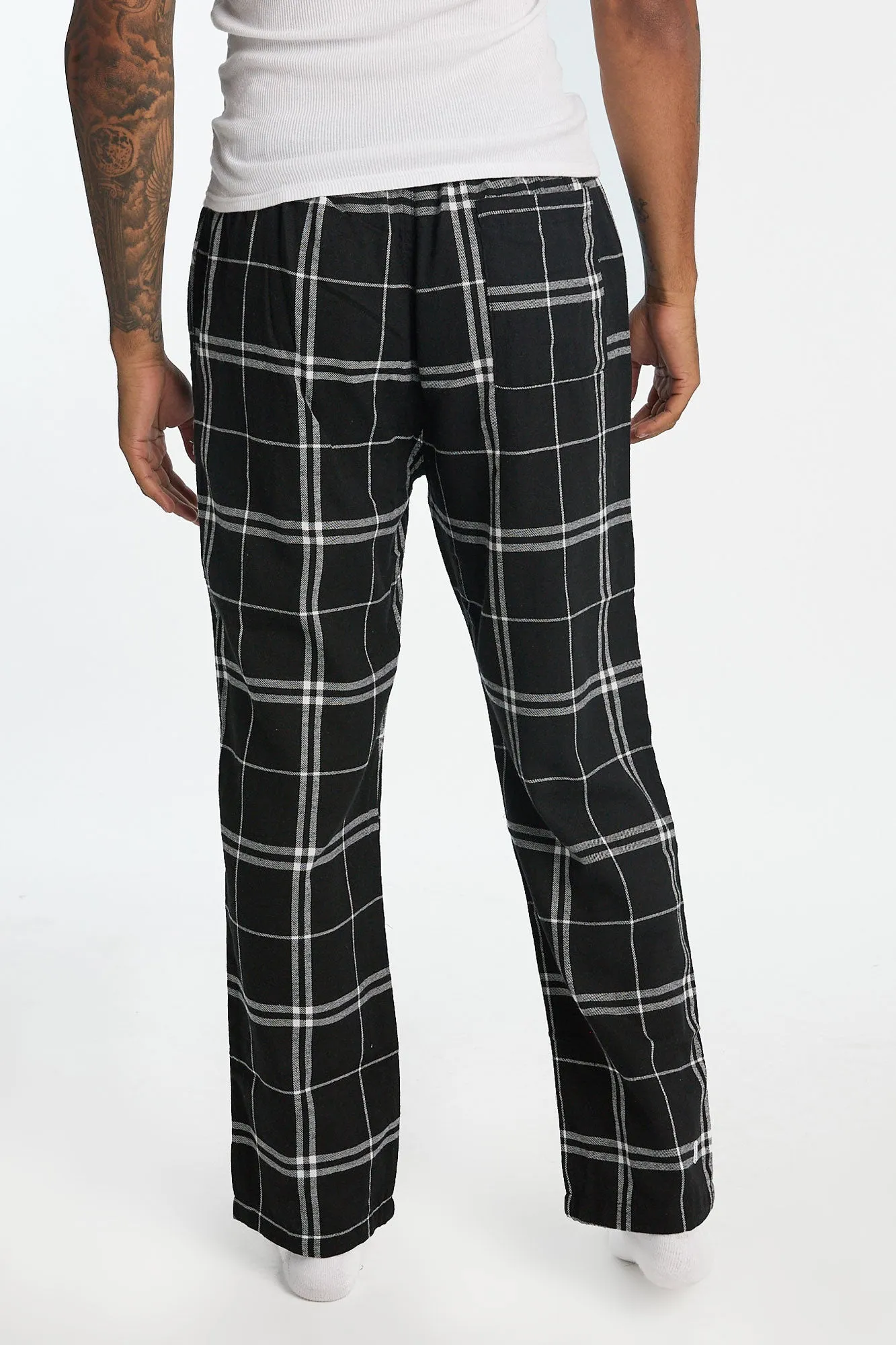 Check Plaid Classic Pajama Pants sold by Bluenotes product image thumbnail 3