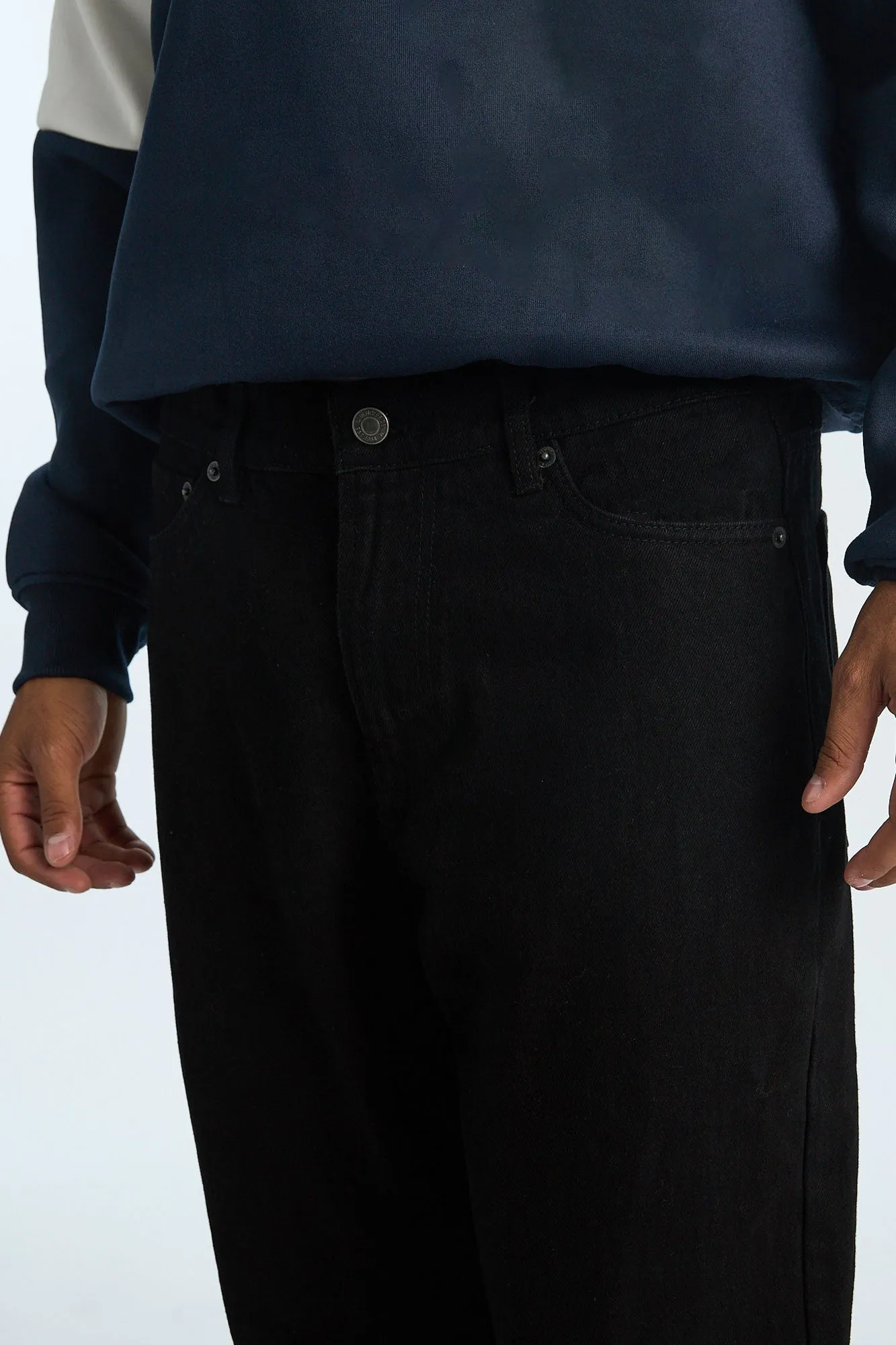 Embroidered Baggy Jeans sold by Bluenotes product image thumbnail 3