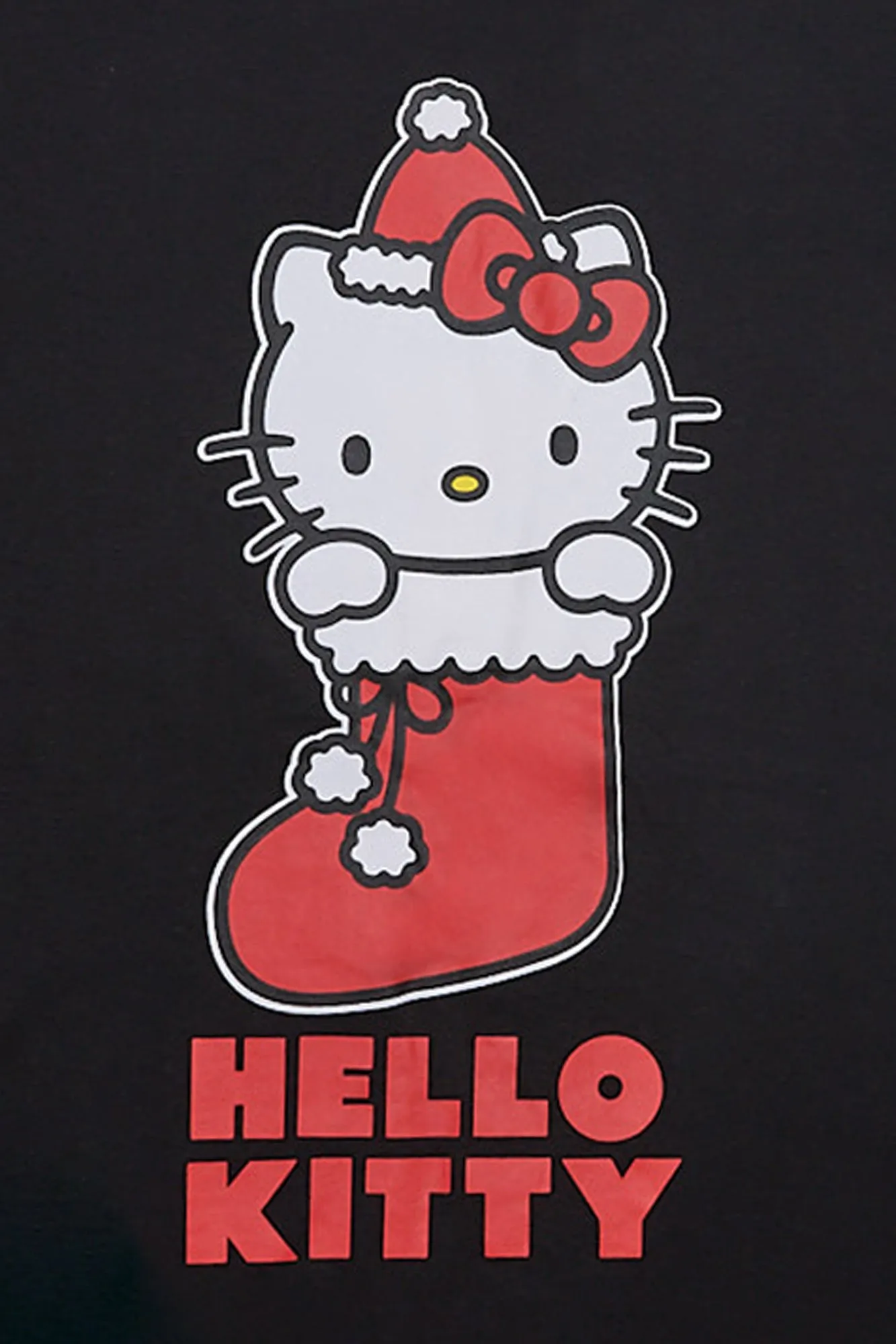 Hello Kitty Stocking Graphic Boyfriend Tee sold by Bluenotes product image thumbnail 2