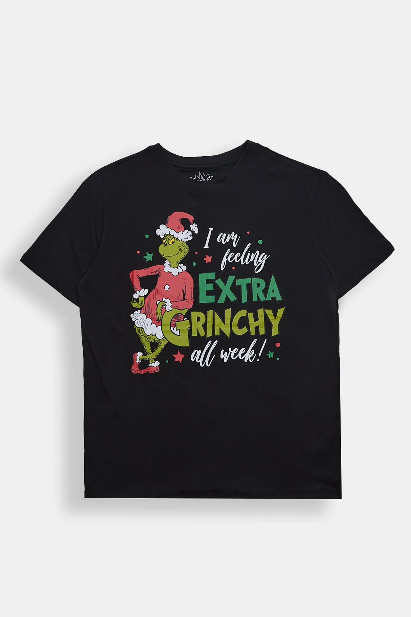 Extra Grinch Graphic Boyfriend Tee sold by Bluenotes