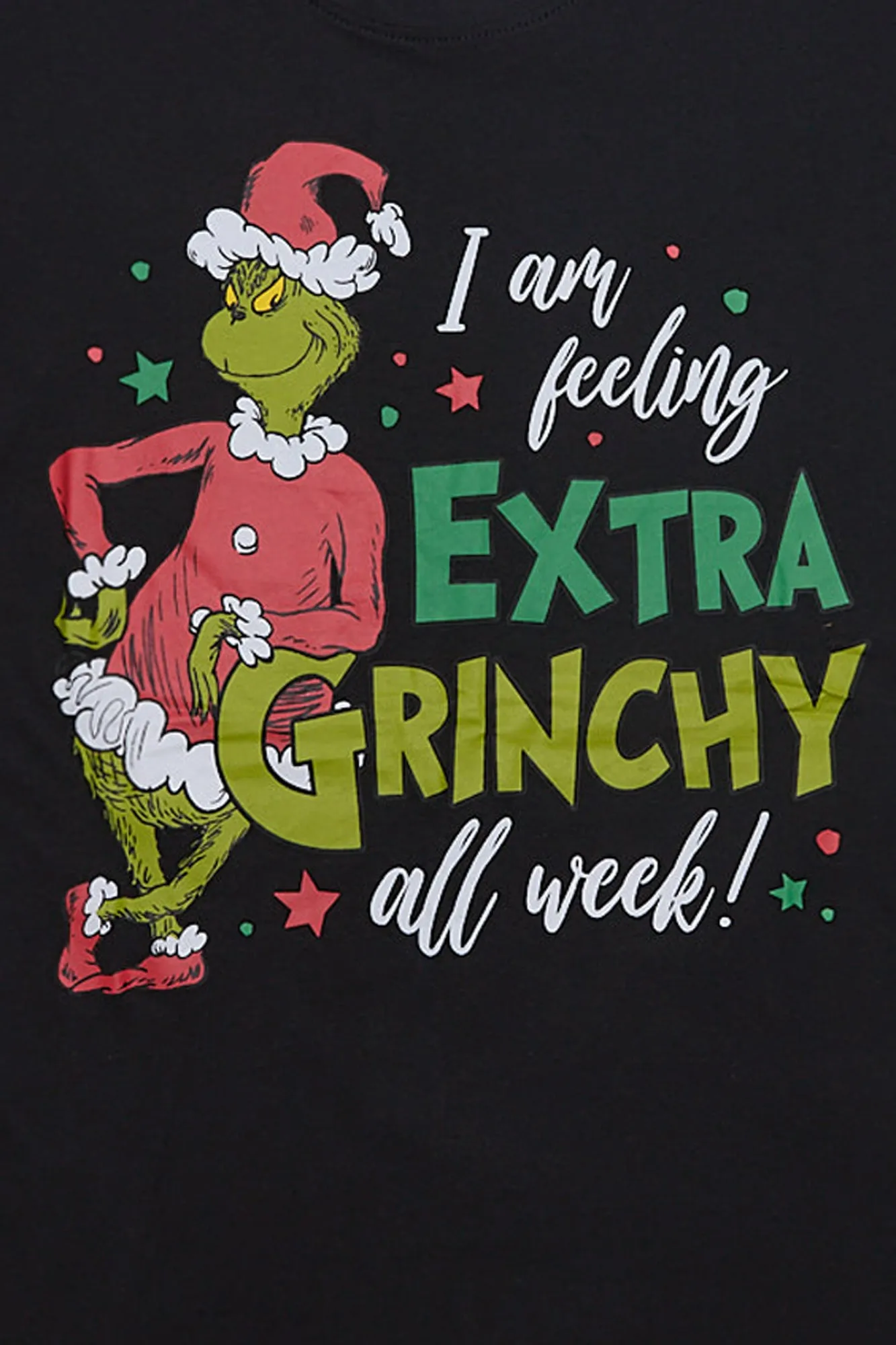 Extra Grinch Graphic Boyfriend Tee sold by Bluenotes product image thumbnail 2
