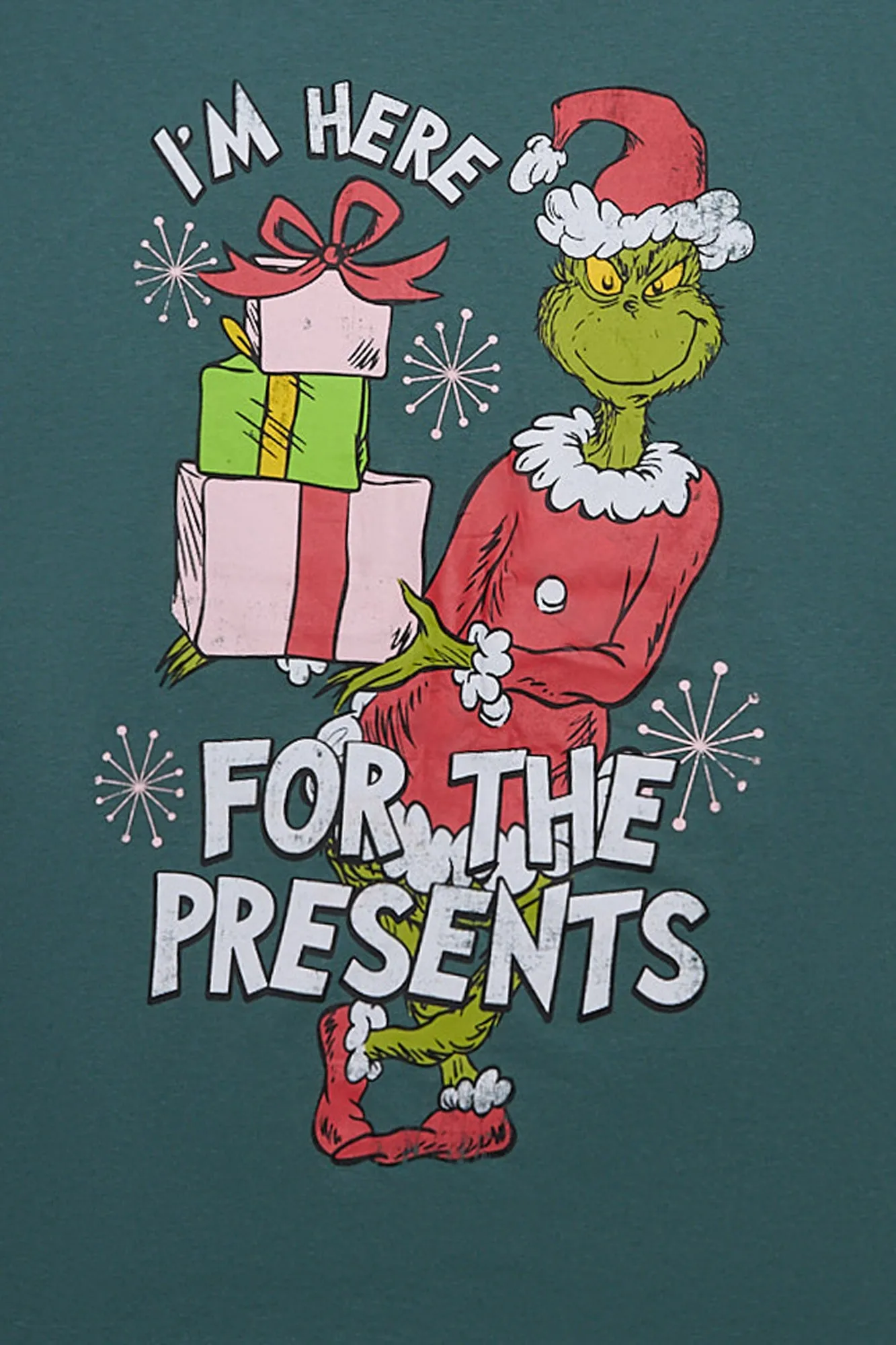 The Grinch Presents Graphic Boyfriend Tee sold by Bluenotes product image thumbnail 2