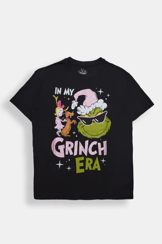 The Grinch Era Graphic Boyfriend Tee sold by Bluenotes