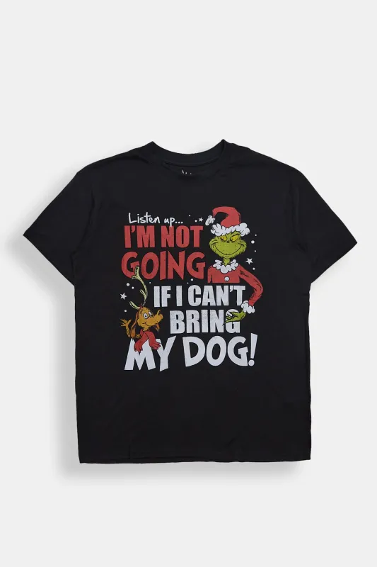 The Grinch & Max Graphic Boyfriend Tee sold by Bluenotes
