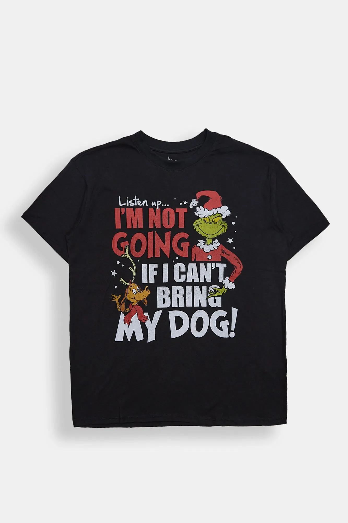 The Grinch & Max Graphic Boyfriend Tee sold by Bluenotes
