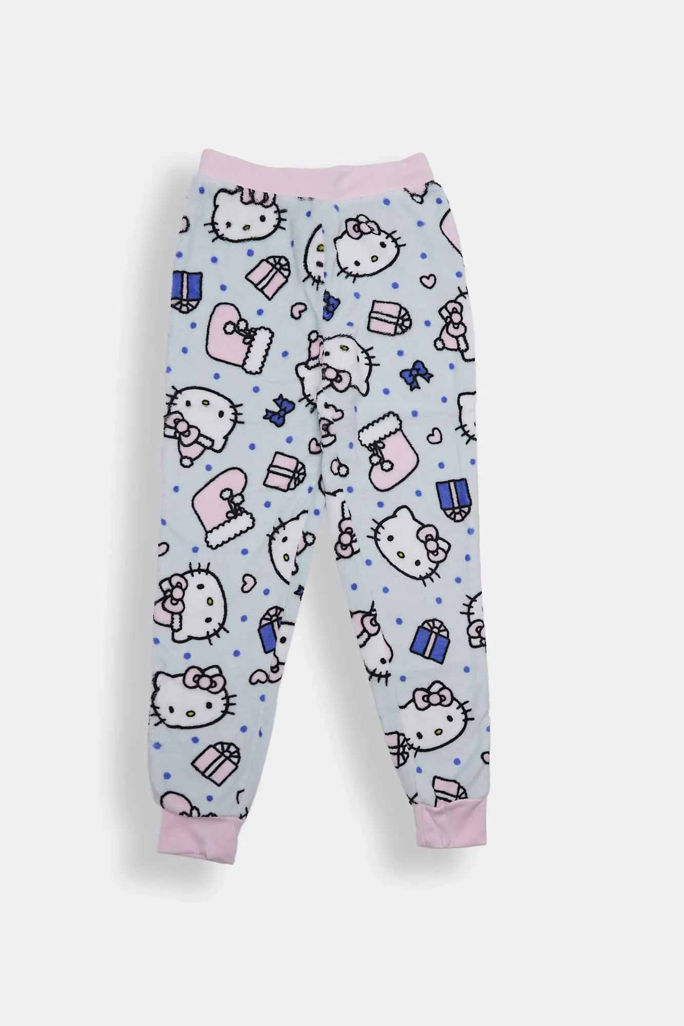 Girls' Hello Kitty Gift Plush Pajama Jogger sold by Bluenotes