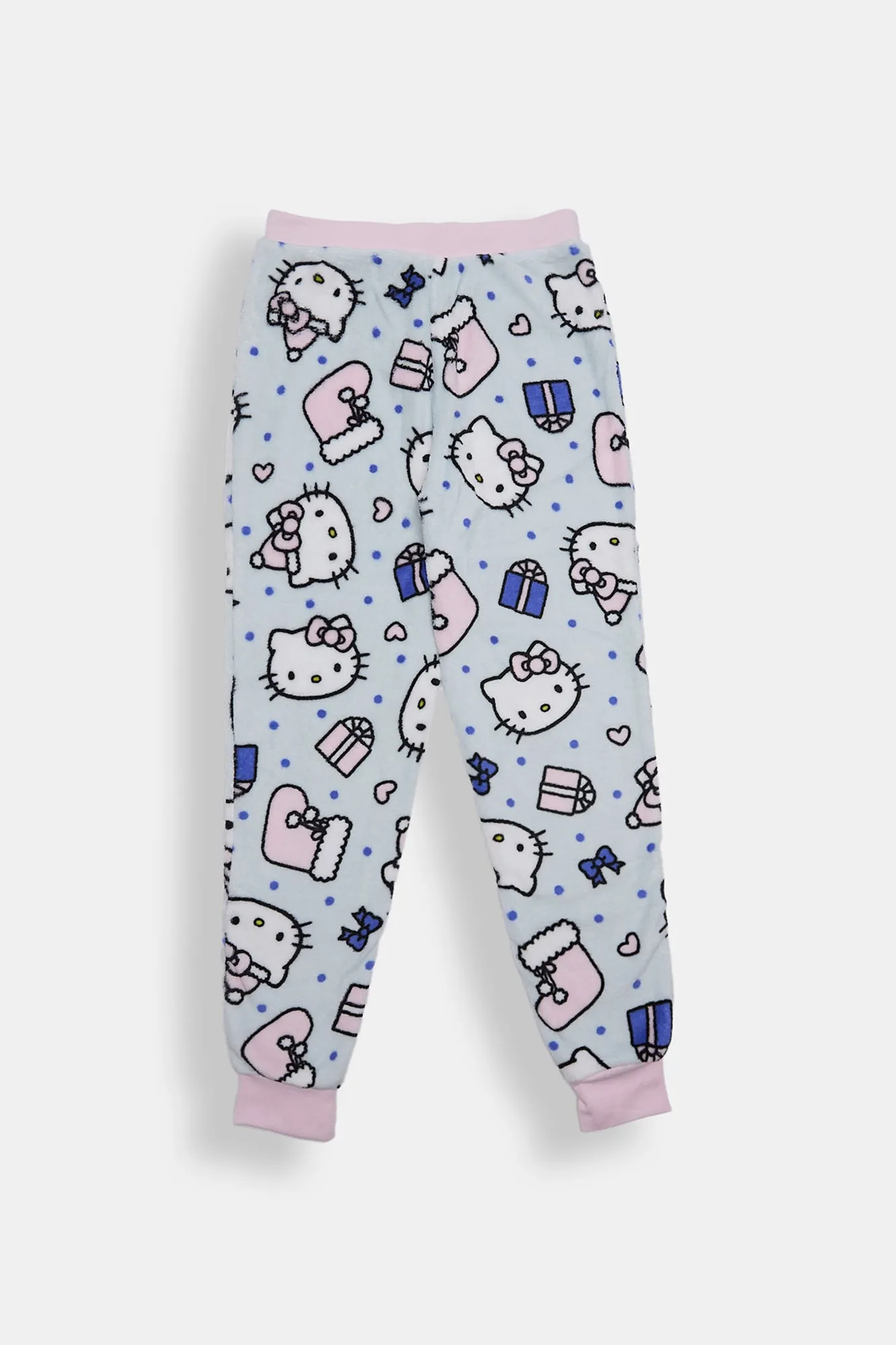 Girls' Hello Kitty Gift Plush Pajama Jogger sold by Bluenotes product image thumbnail 2