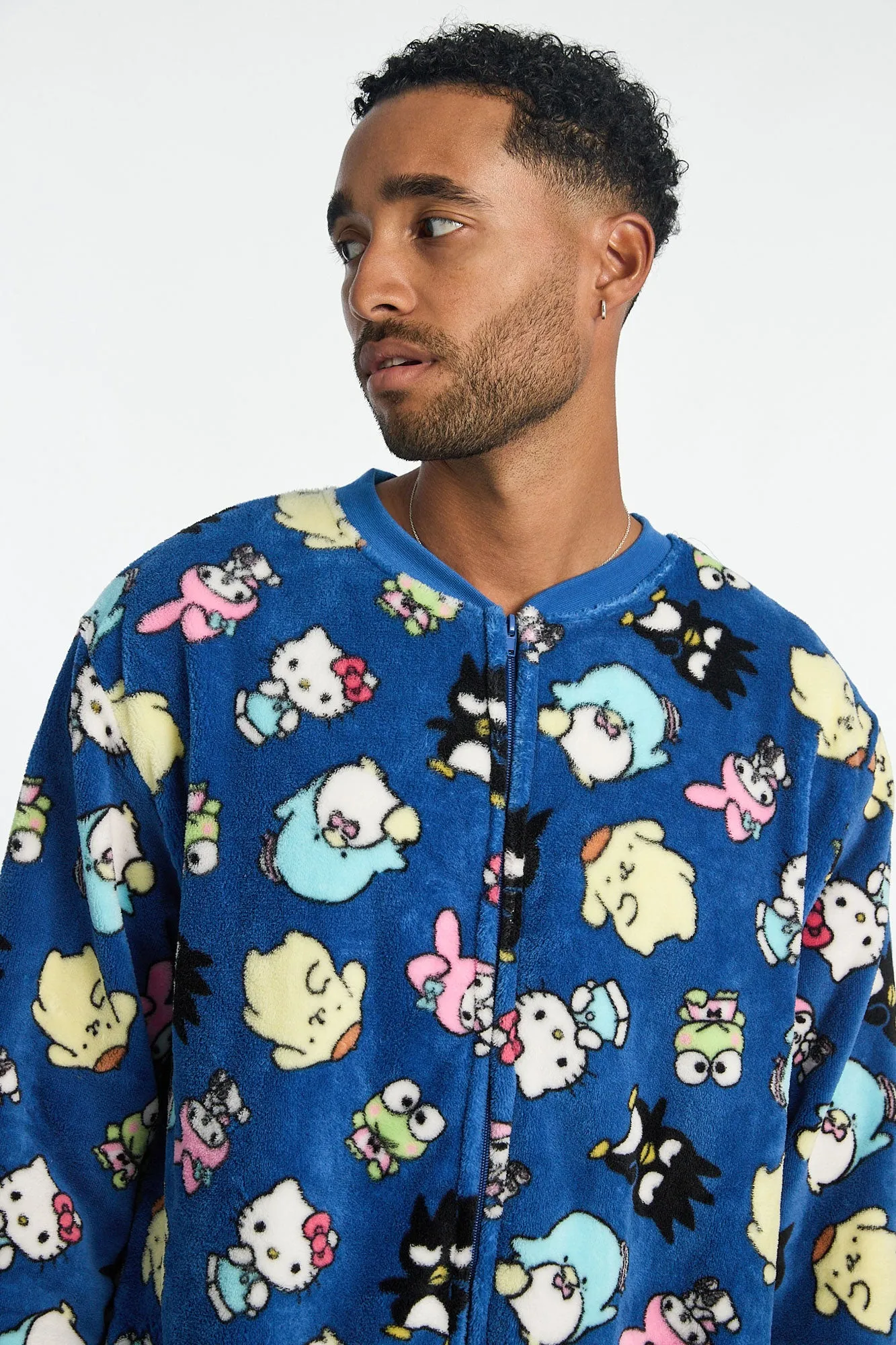 Hello Kitty Printed Plush Crew Neck Onesie sold by Bluenotes product image thumbnail 3