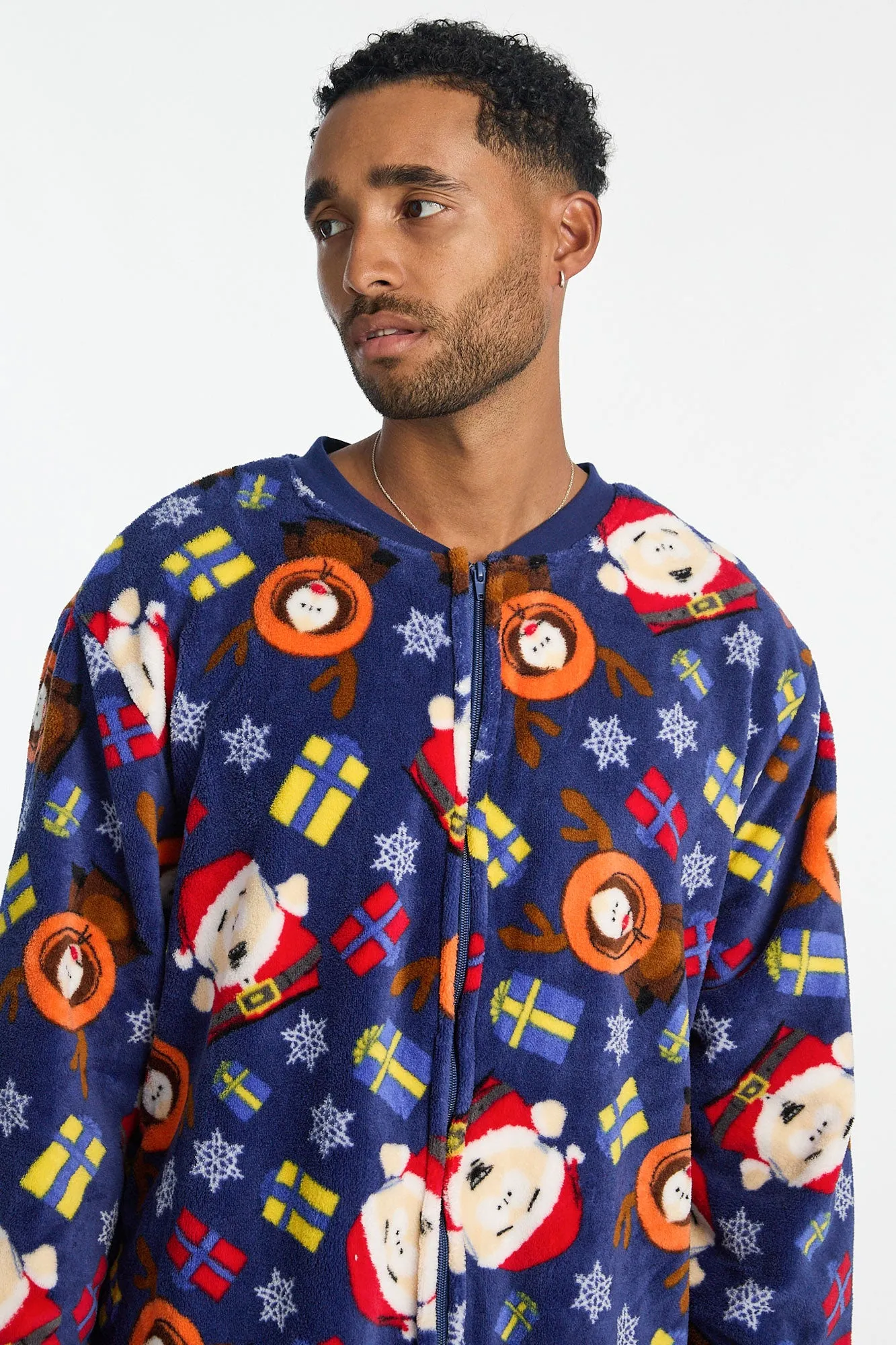 South Park Holiday Printed Crew Neck Plush Onesie sold by Bluenotes product image thumbnail 3