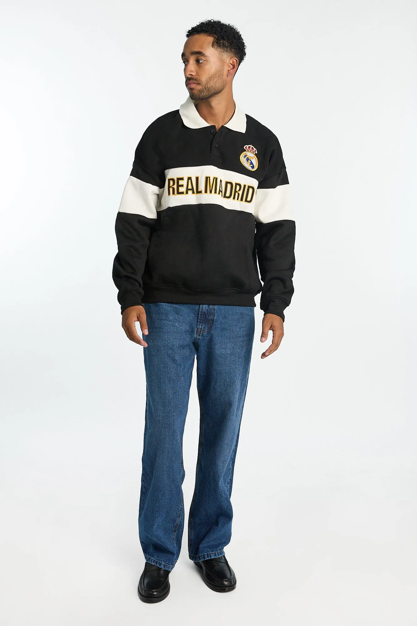 Embroidered Baggy Jeans sold by Bluenotes product image thumbnail 4