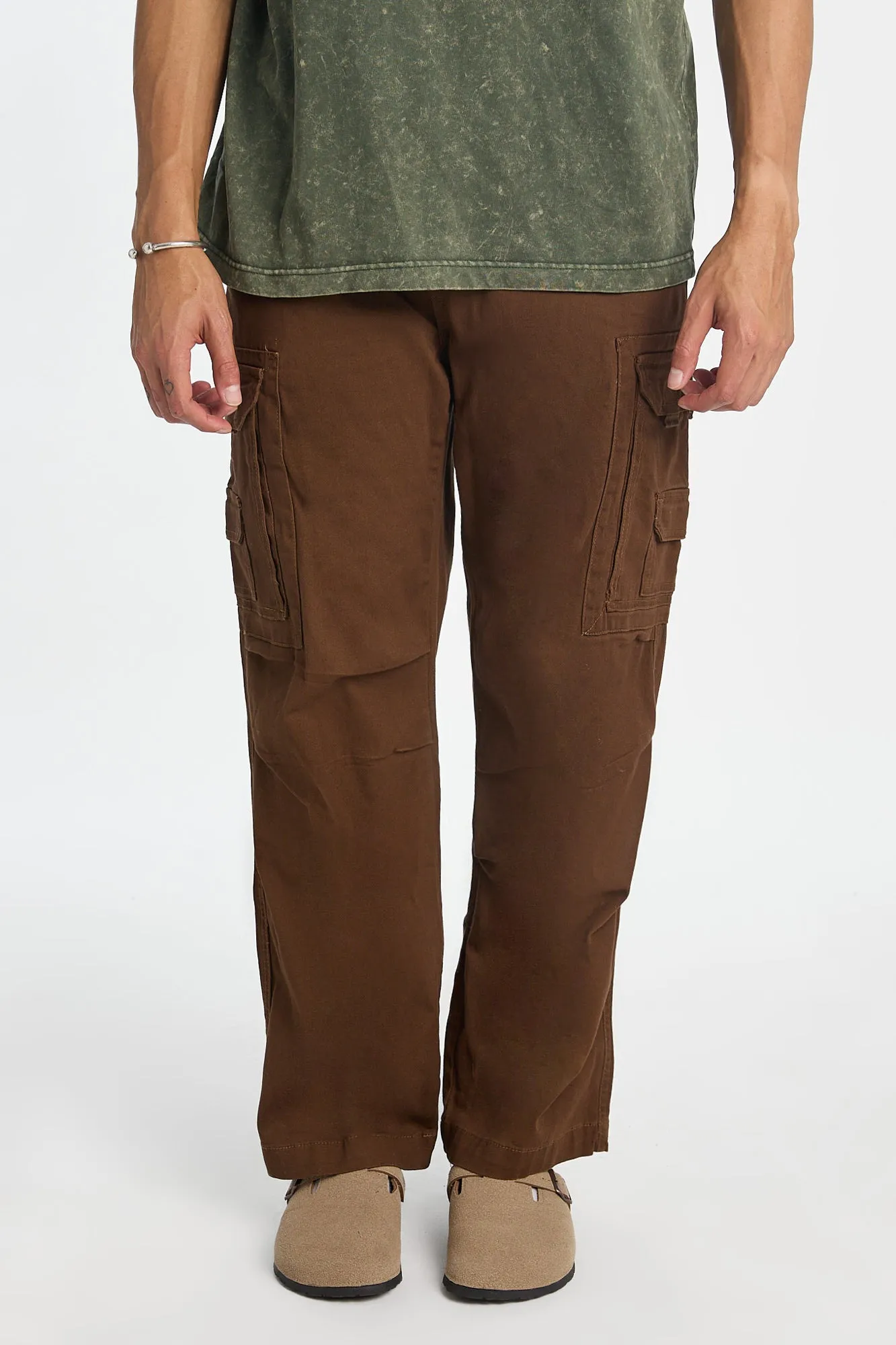 Baggy Utility Cargo Twill Pants sold by Bluenotes product image thumbnail 5