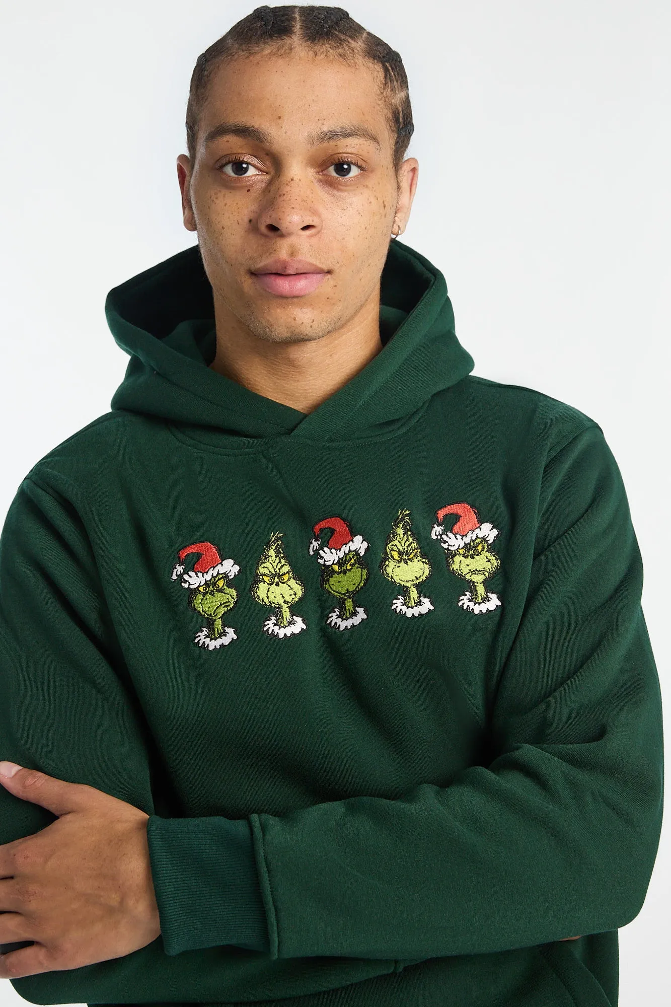 The Grinch Multi Face Graphic Hoodie sold by Bluenotes product image thumbnail 3