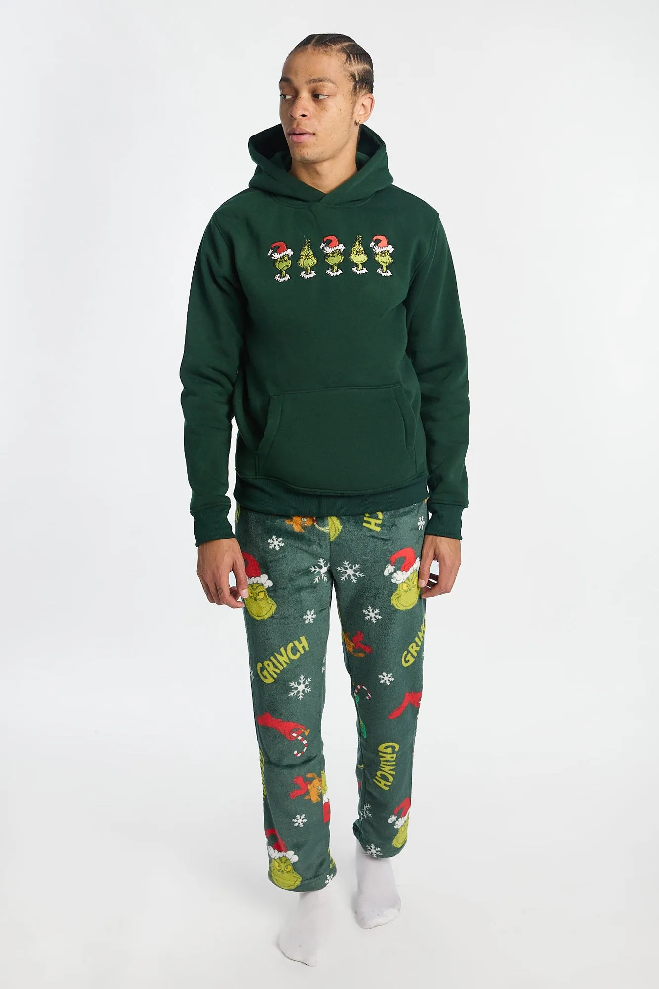 The Grinch Multi Face Graphic Hoodie sold by Bluenotes product image thumbnail 4