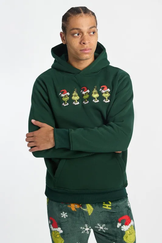 The Grinch Multi Face Graphic Hoodie sold by Bluenotes