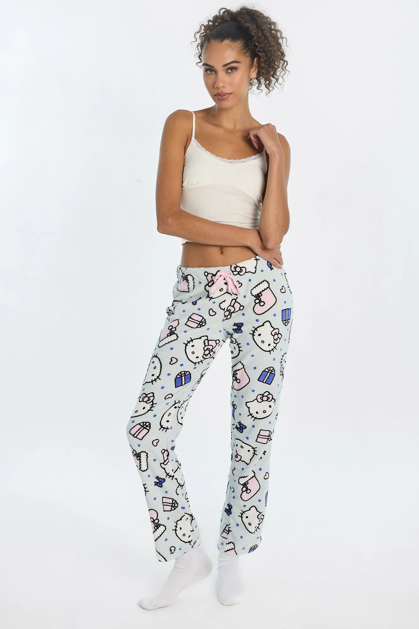 Hello Kitty Gift Plush Pajama Pants sold by Bluenotes product image thumbnail 4