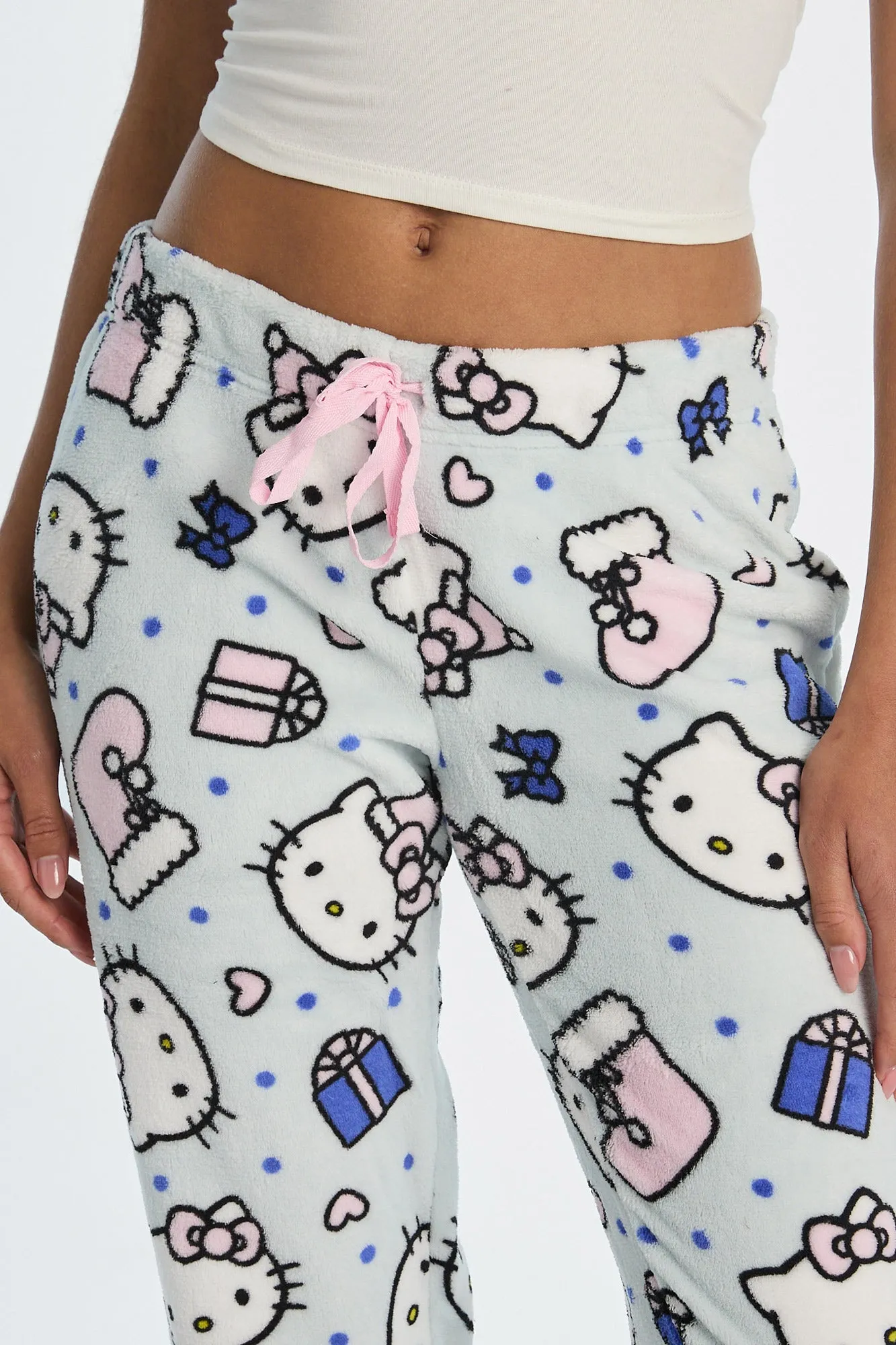 Hello Kitty Gift Plush Pajama Pants sold by Bluenotes product image thumbnail 2