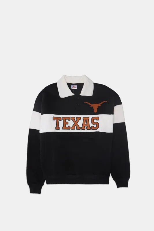 Boys' Texas Longhorns Colour Block Polo Sweatshirt sold by Bluenotes