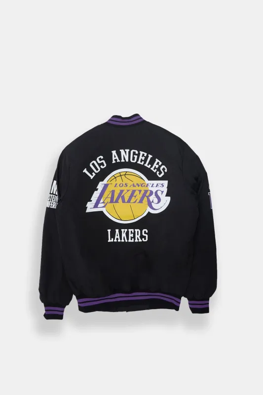 Boys' Los Angeles Lakers Bomber Jacket sold by Bluenotes