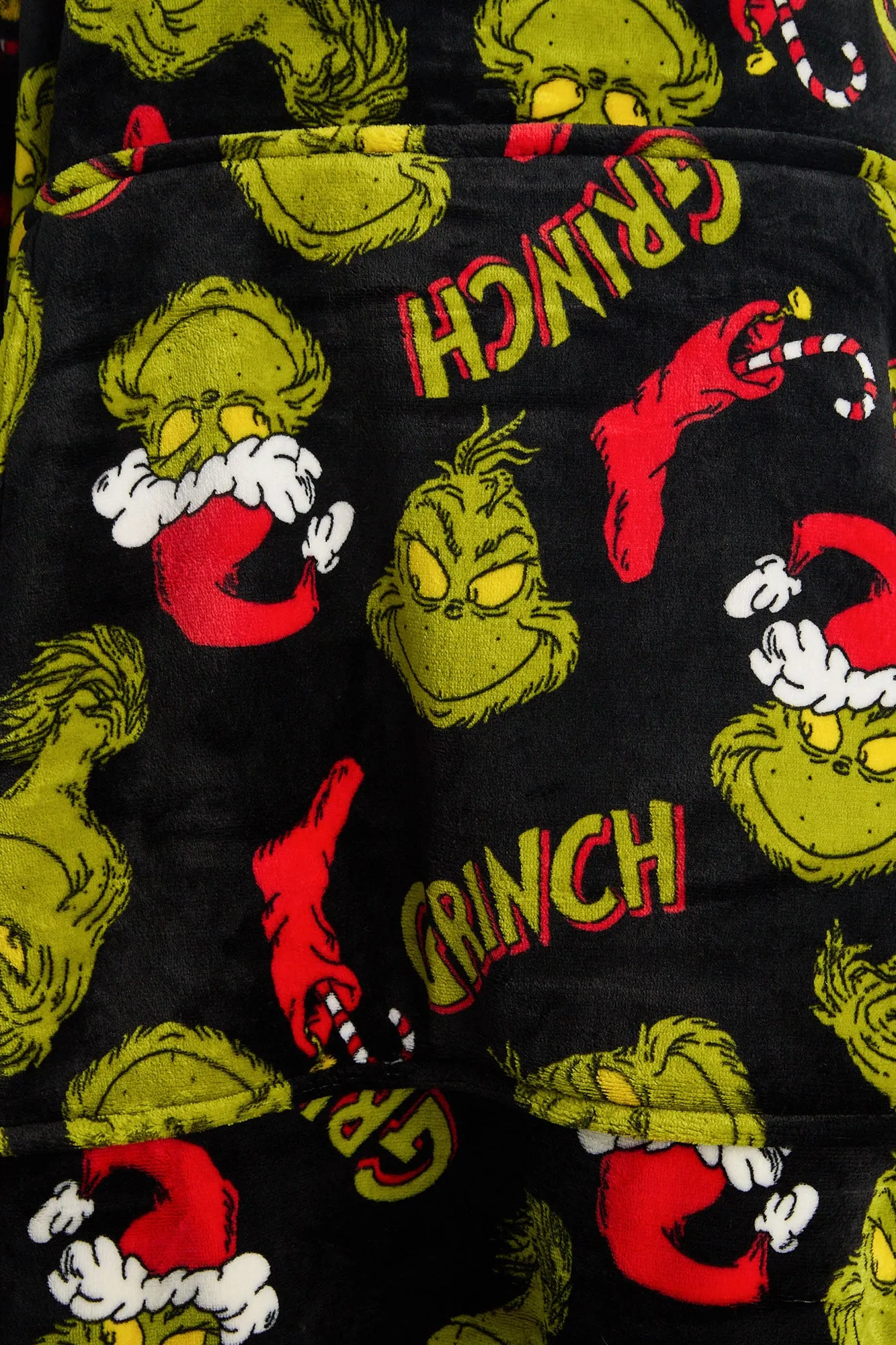The Grinch Printed Oversized Blanket Hoodie sold by Bluenotes product image thumbnail 4
